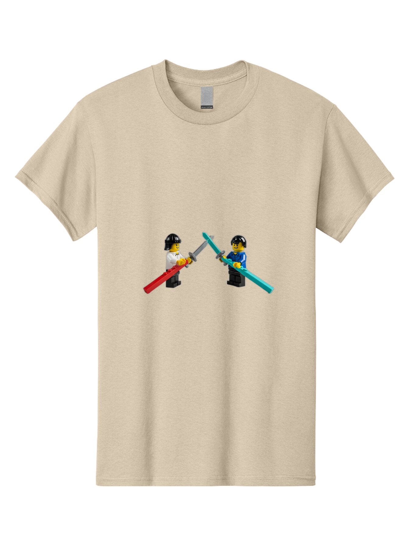 Lego-Minifigures-Sword-Fight Men'S Graphic Tee, 100% Cotton, Comfortable Casual Summer Wear, Machine Washable, Vintage Camera, Old Camera, Antique Camera, Black Camera, Classic Photography, Photography Equipment, Nostalgic Device, Film Camera, Bam757 12