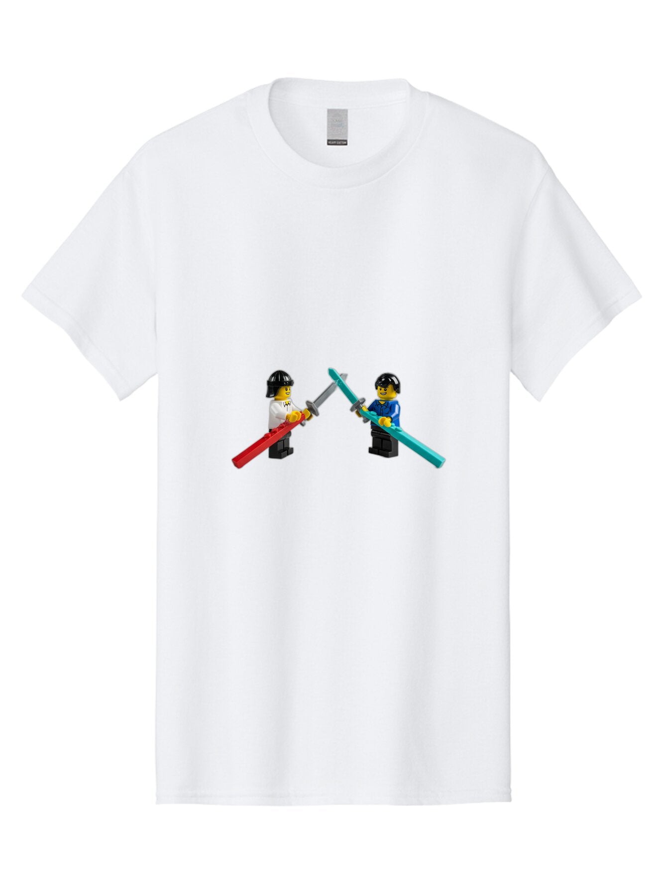 Lego-Minifigures-Sword-Fight Men'S Graphic Tee, 100% Cotton, Comfortable Casual Summer Wear, Machine Washable, Vintage Camera, Old Camera, Antique Camera, Black Camera, Classic Photography, Photography Equipment, Nostalgic Device, Film Camera, Bam757 11