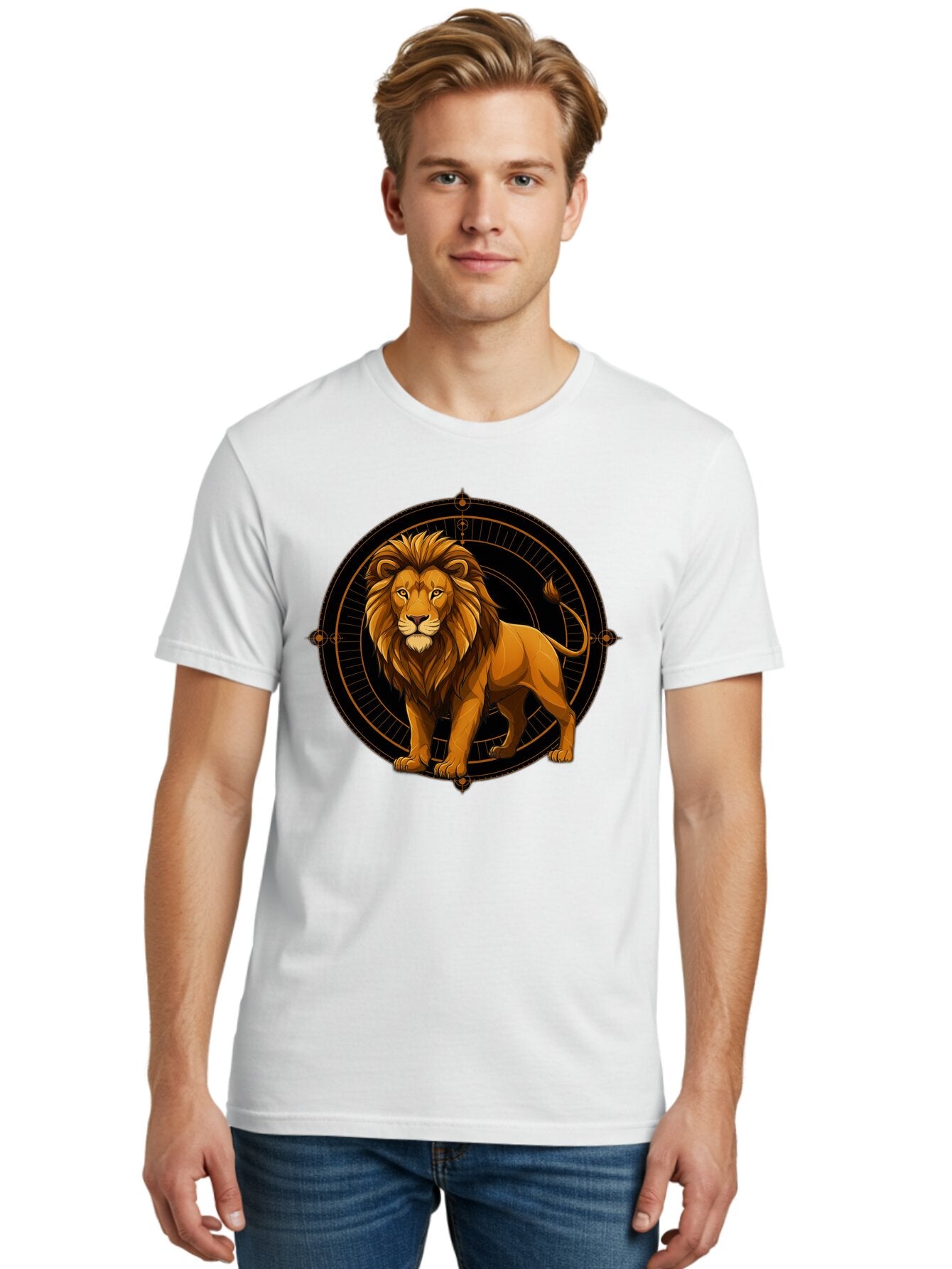 Leo-Zodiac-Sign Men'S Graphic Tee, 100% Cotton, Comfortable Casual Summer Wear, Machine Washable, Vintage Camera, Old Camera, Antique Camera, Black Camera, Classic Photography, Photography Equipment, Nostalgic Device, Film Camera, Camera Art Bam761 16