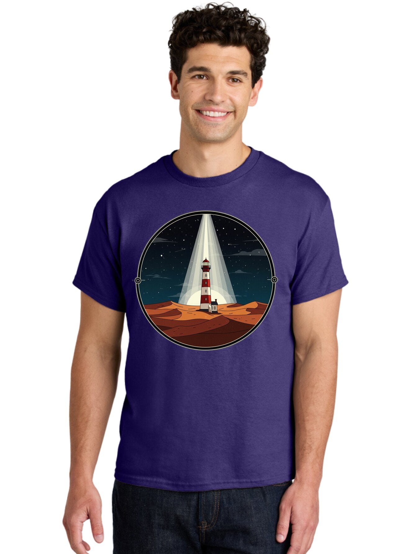 Lighthouse-1 Men'S Graphic Tee, 100% Cotton, Comfortable Casual Summer Wear, Machine Washable, Vintage Camera, Old Camera, Antique Camera, Black Camera, Classic Photography, Photography Equipment, Nostalgic Device, Film Camera, Camera Art Bam768 21