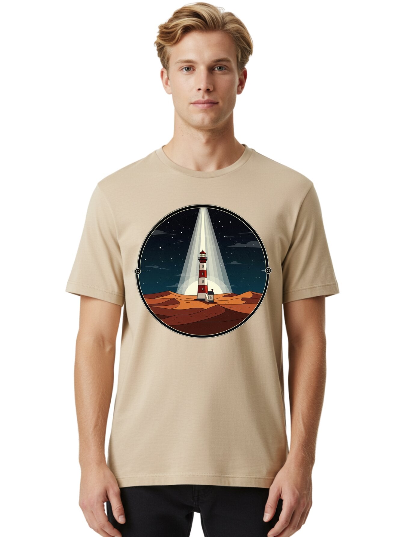 Lighthouse-1 Men'S Graphic Tee, 100% Cotton, Comfortable Casual Summer Wear, Machine Washable, Vintage Camera, Old Camera, Antique Camera, Black Camera, Classic Photography, Photography Equipment, Nostalgic Device, Film Camera, Camera Art Bam768 29