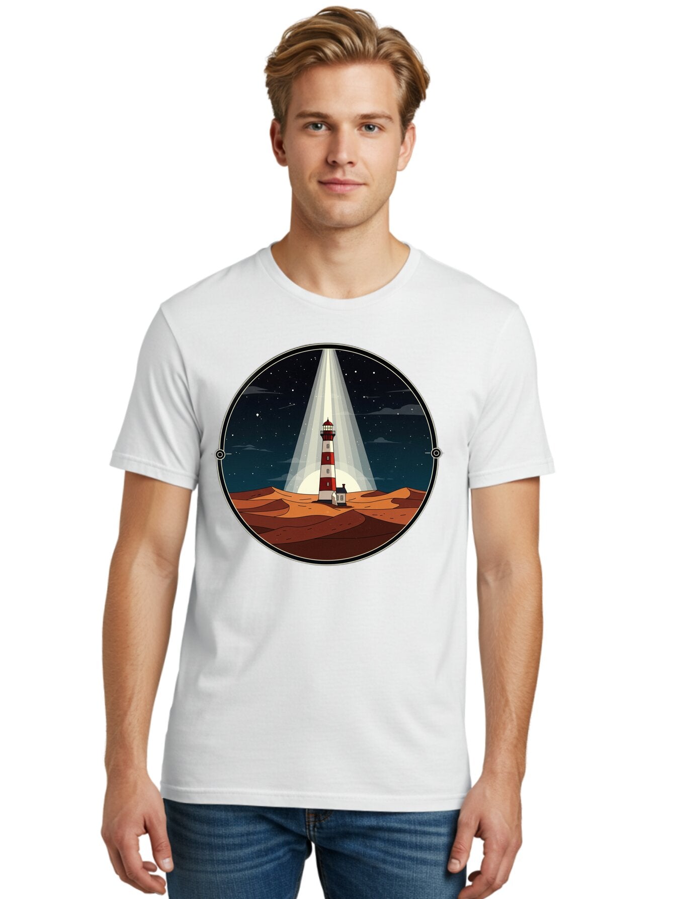 Lighthouse-1 Men'S Graphic Tee, 100% Cotton, Comfortable Casual Summer Wear, Machine Washable, Vintage Camera, Old Camera, Antique Camera, Black Camera, Classic Photography, Photography Equipment, Nostalgic Device, Film Camera, Camera Art Bam768 26