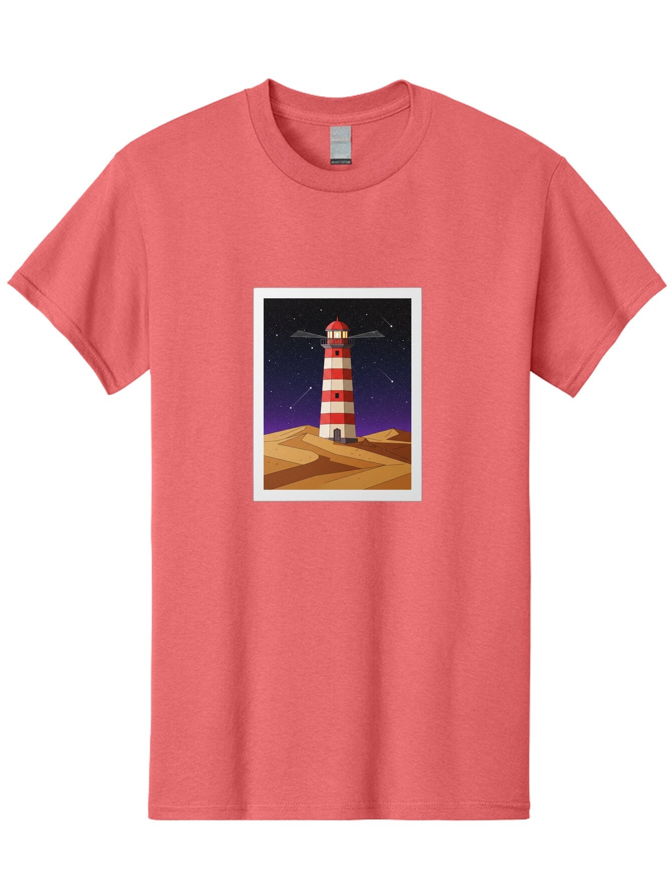 Lighthouse-2 Men'S Graphic Tee, 100% Cotton, Comfortable Casual Summer Wear, Machine Washable, Vintage Camera, Old Camera, Antique Camera, Black Camera, Classic Photography, Photography Equipment, Nostalgic Device, Film Camera, Camera Art Bam769 14