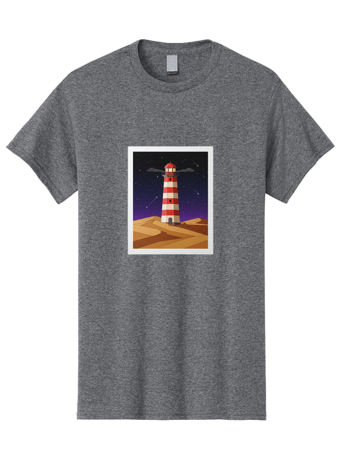Lighthouse-2 Men'S Graphic Tee, 100% Cotton, Comfortable Casual Summer Wear, Machine Washable, Vintage Camera, Old Camera, Antique Camera, Black Camera, Classic Photography, Photography Equipment, Nostalgic Device, Film Camera, Camera Art Bam769 10