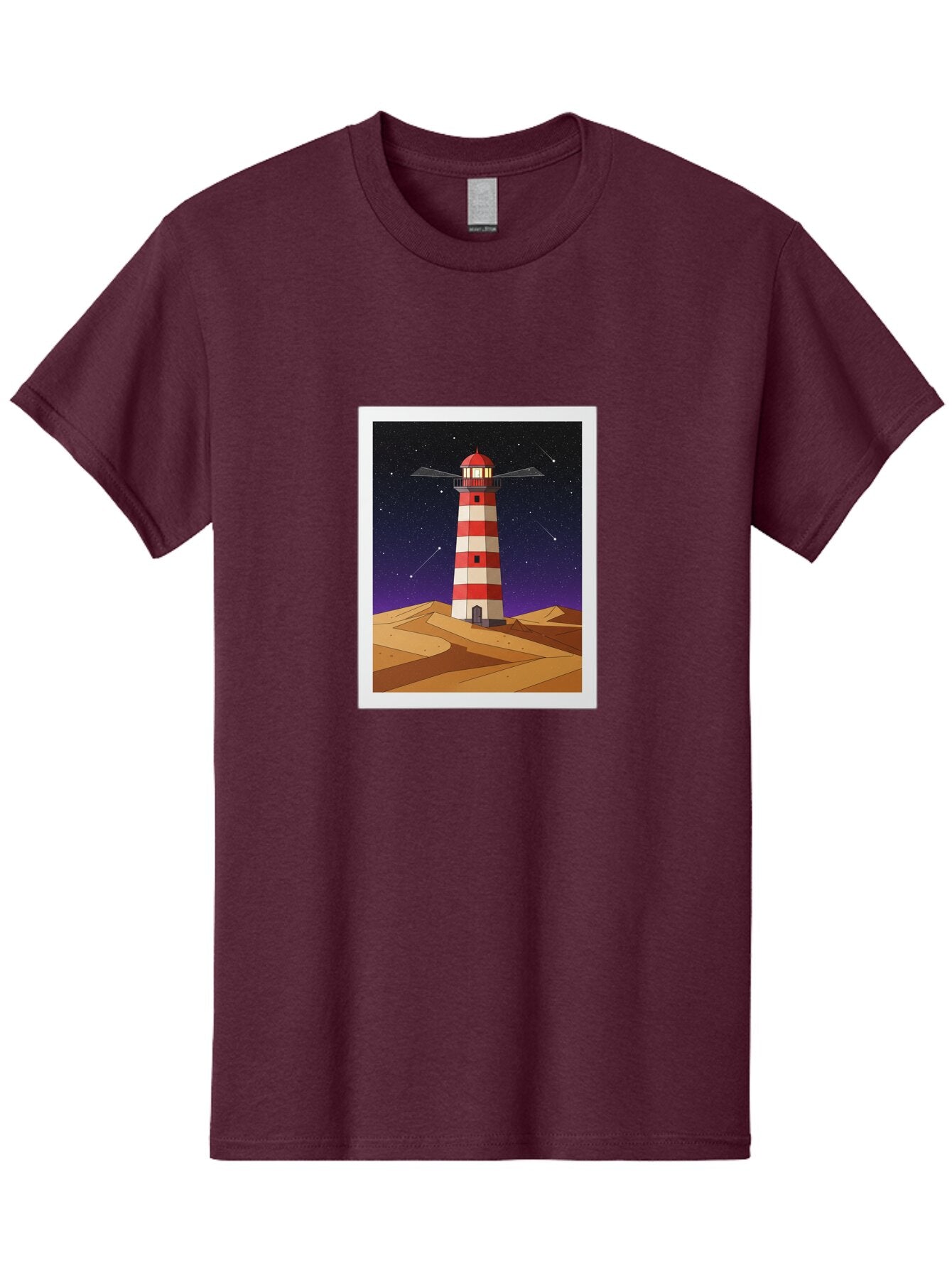 Lighthouse-2 Men'S Graphic Tee, 100% Cotton, Comfortable Casual Summer Wear, Machine Washable, Vintage Camera, Old Camera, Antique Camera, Black Camera, Classic Photography, Photography Equipment, Nostalgic Device, Film Camera, Camera Art Bam769 9