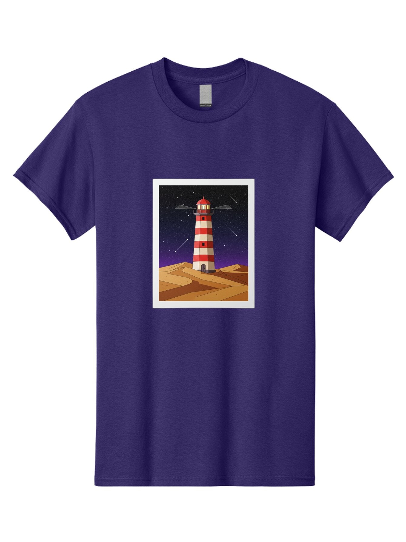 Lighthouse-2 Men'S Graphic Tee, 100% Cotton, Comfortable Casual Summer Wear, Machine Washable, Vintage Camera, Old Camera, Antique Camera, Black Camera, Classic Photography, Photography Equipment, Nostalgic Device, Film Camera, Camera Art Bam769 3
