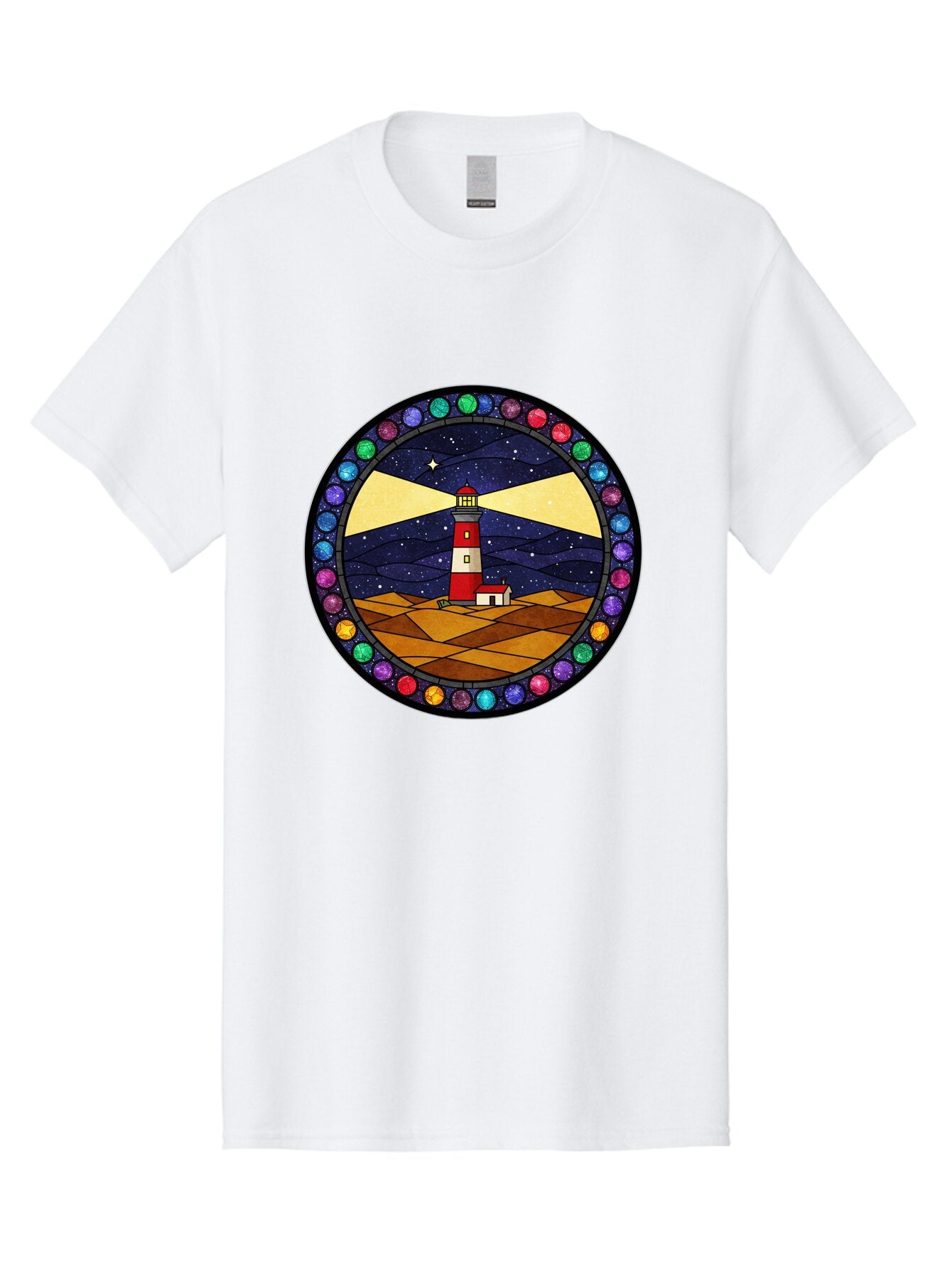 Lighthouse Men'S Graphic Tee, 100% Cotton, Comfortable Casual Summer Wear, Machine Washable, Vintage Camera, Old Camera, Antique Camera, Black Camera, Classic Photography, Photography Equipment, Nostalgic Device, Film Camera, Camera Art Bam770