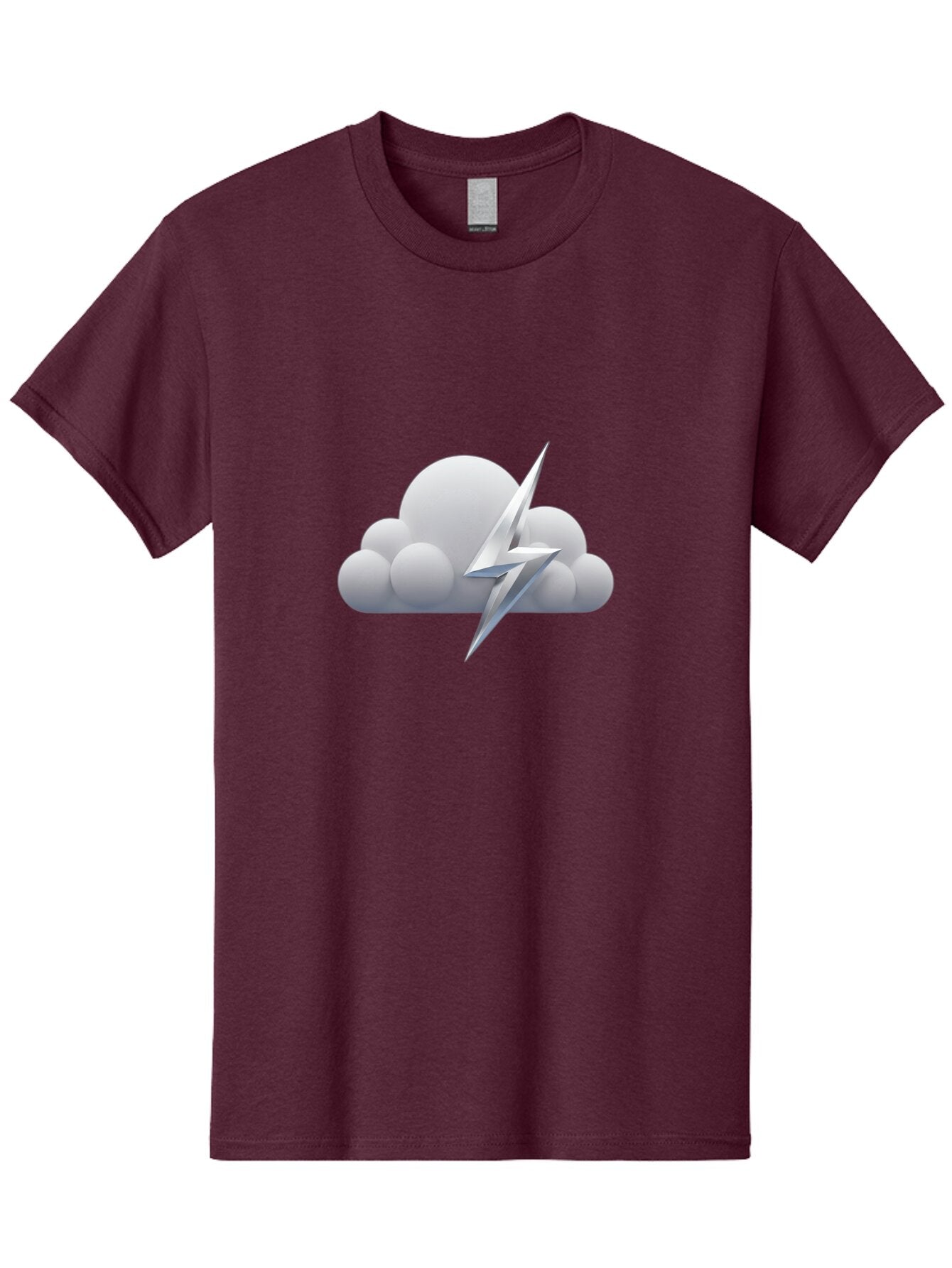 Lightning-Bolt-Cloud Men'S Graphic Tee, 100% Cotton, Comfortable Casual Summer Wear, Machine Washable, Vintage Camera, Old Camera, Antique Camera, Black Camera, Classic Photography, Photography Equipment, Nostalgic Device, Film Camera, Bam771 9