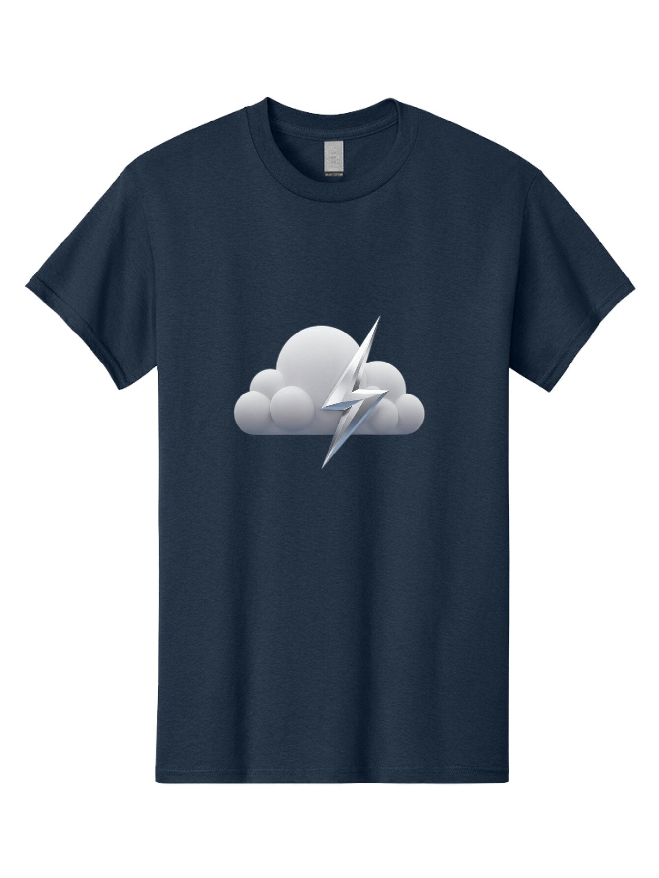 Lightning-Bolt-Cloud Men'S Graphic Tee, 100% Cotton, Comfortable Casual Summer Wear, Machine Washable, Vintage Camera, Old Camera, Antique Camera, Black Camera, Classic Photography, Photography Equipment, Nostalgic Device, Film Camera, Bam771 4