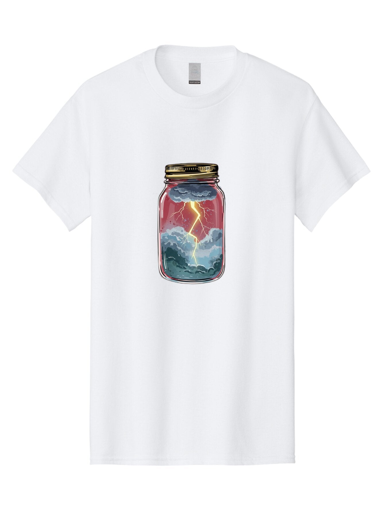 Lightning-In-A-Jar-3 Men'S Graphic Tee, 100% Cotton, Comfortable Casual Summer Wear, Machine Washable, Vintage Camera, Old Camera, Antique Camera, Black Camera, Classic Photography, Photography Equipment, Nostalgic Device, Film Camera, Bam775 10