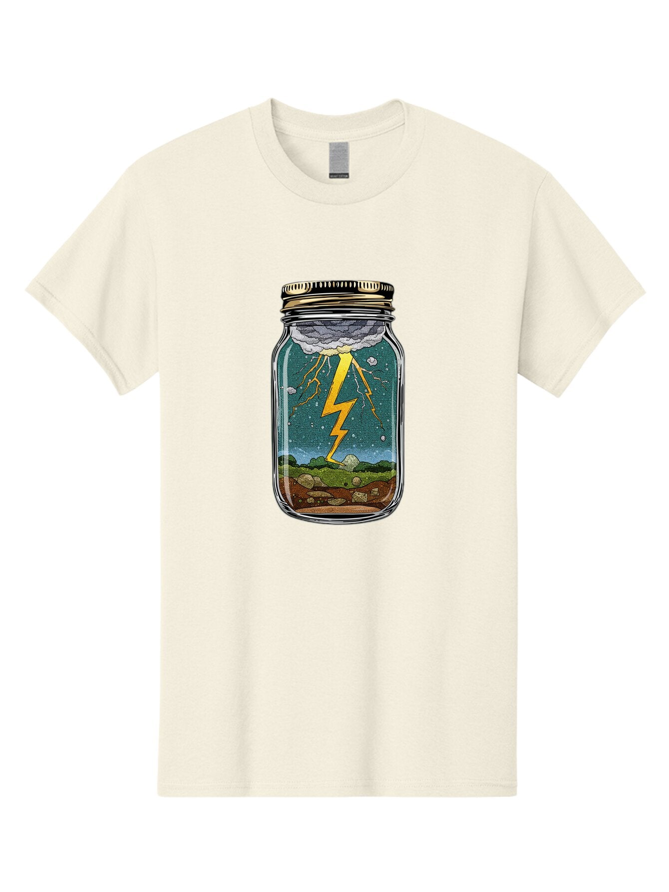 Lightning-In-A-Jar-4 Men'S Graphic Tee, 100% Cotton, Comfortable Casual Summer Wear, Machine Washable, Vintage Camera, Old Camera, Antique Camera, Black Camera, Classic Photography, Photography Equipment, Nostalgic Device, Film Camera, Bam776 5