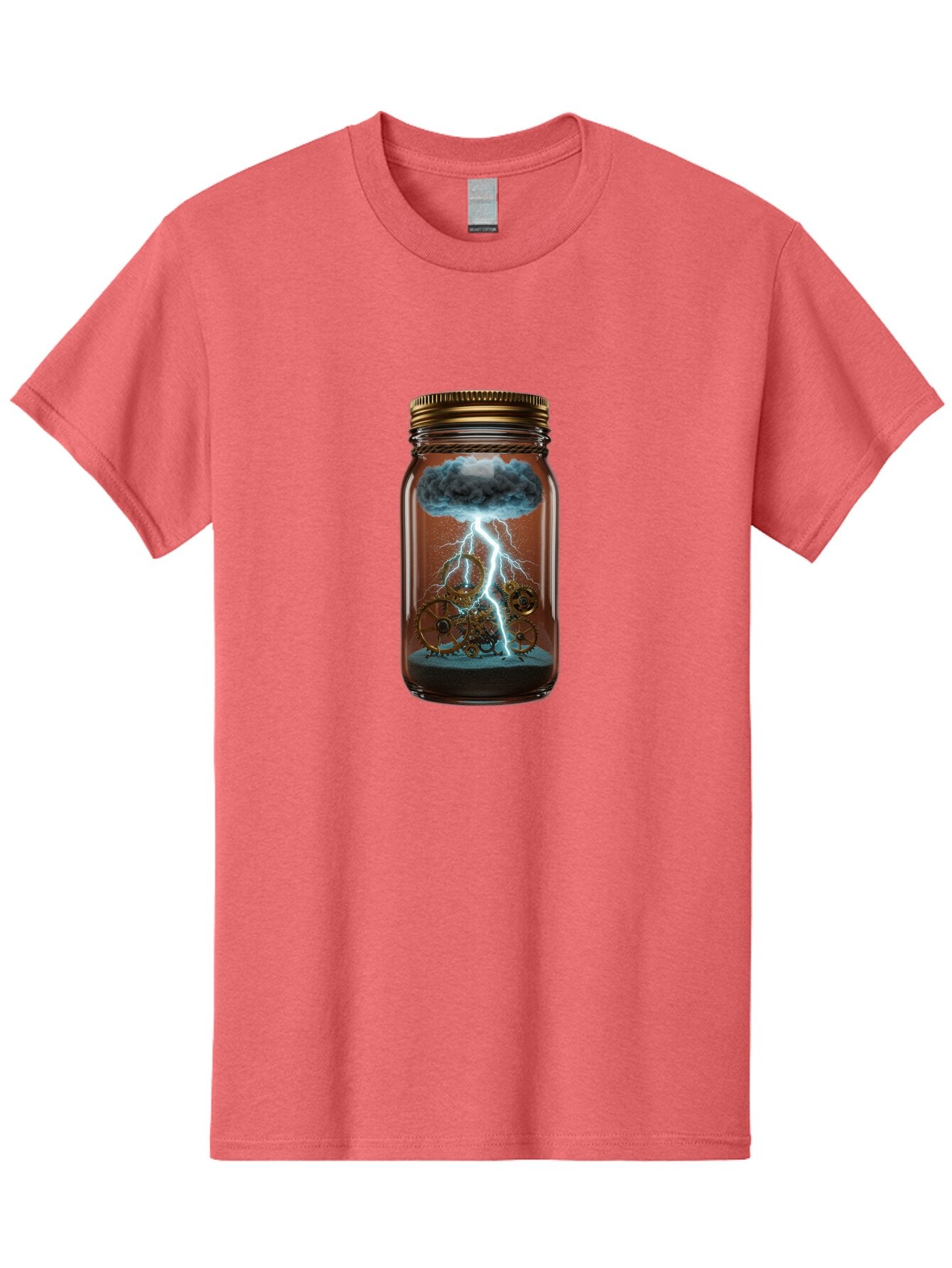 Lightning-In-A-Jar-5 Men'S Graphic Tee, 100% Cotton, Comfortable Casual Summer Wear, Machine Washable, Vintage Camera, Old Camera, Antique Camera, Black Camera, Classic Photography, Photography Equipment, Nostalgic Device, Film Camera, Bam777