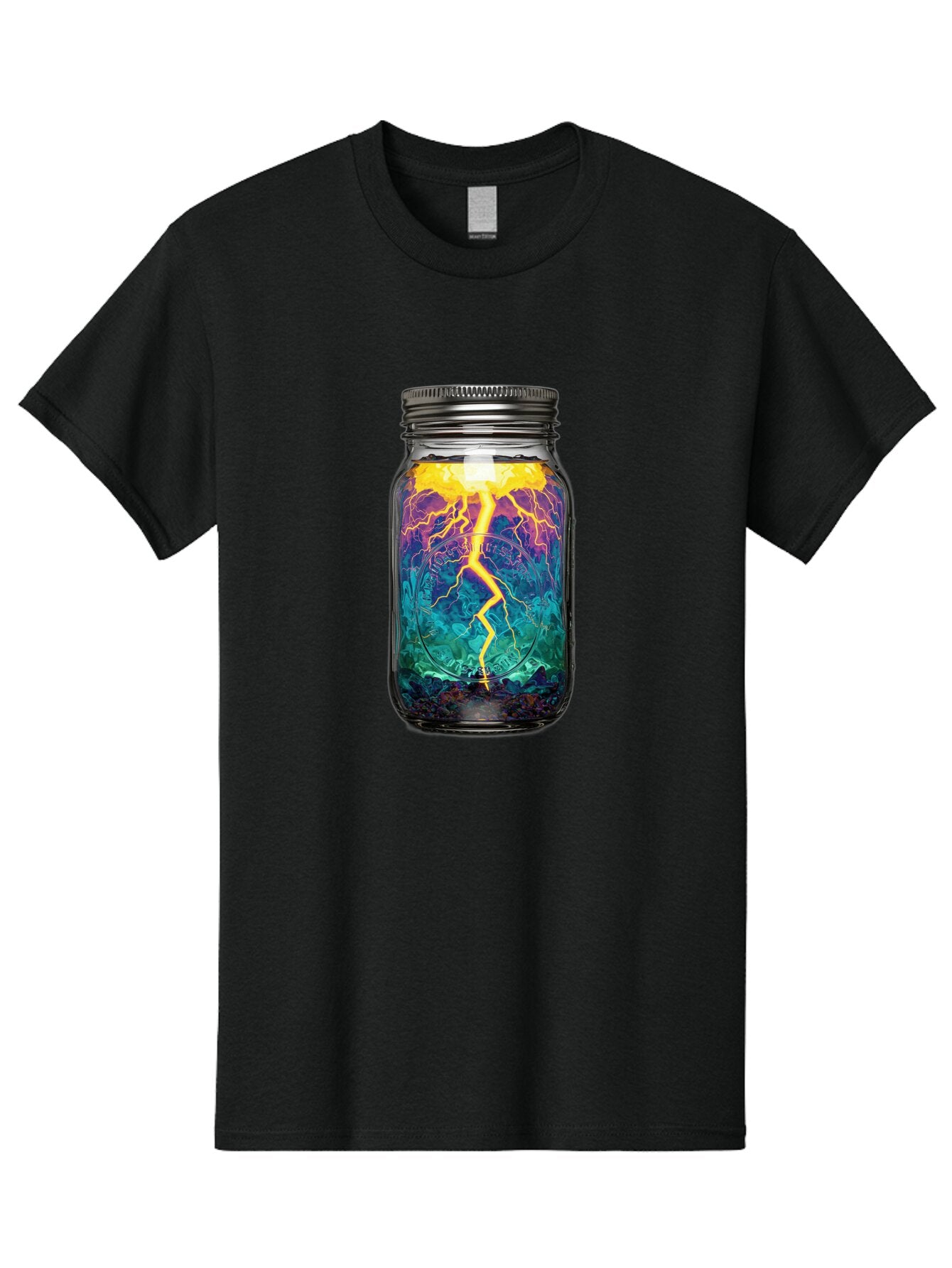 Lightning-In-A-Jar-6 Men'S Graphic Tee, 100% Cotton, Comfortable Casual Summer Wear, Machine Washable, Vintage Camera, Old Camera, Antique Camera, Black Camera, Classic Photography, Photography Equipment, Nostalgic Device, Film Camera, Bam778 14
