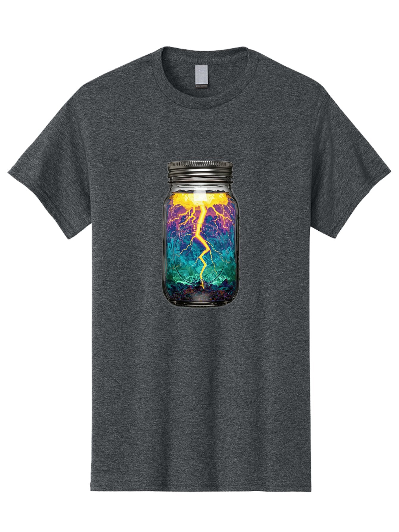 Lightning-In-A-Jar-6 Men'S Graphic Tee, 100% Cotton, Comfortable Casual Summer Wear, Machine Washable, Vintage Camera, Old Camera, Antique Camera, Black Camera, Classic Photography, Photography Equipment, Nostalgic Device, Film Camera, Bam778 10