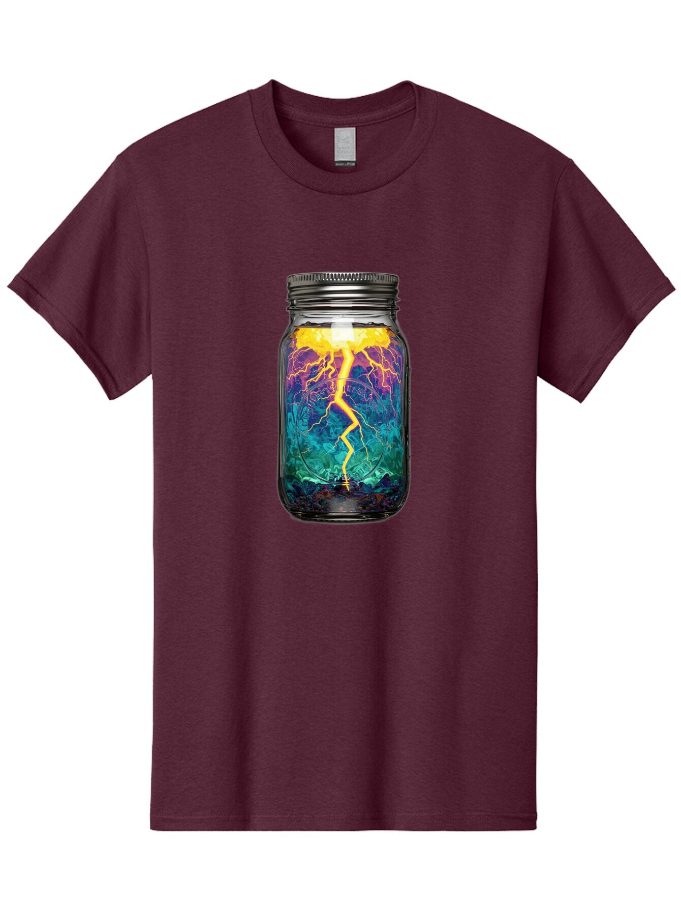 Lightning-In-A-Jar-6 Men'S Graphic Tee, 100% Cotton, Comfortable Casual Summer Wear, Machine Washable, Vintage Camera, Old Camera, Antique Camera, Black Camera, Classic Photography, Photography Equipment, Nostalgic Device, Film Camera, Bam778 7