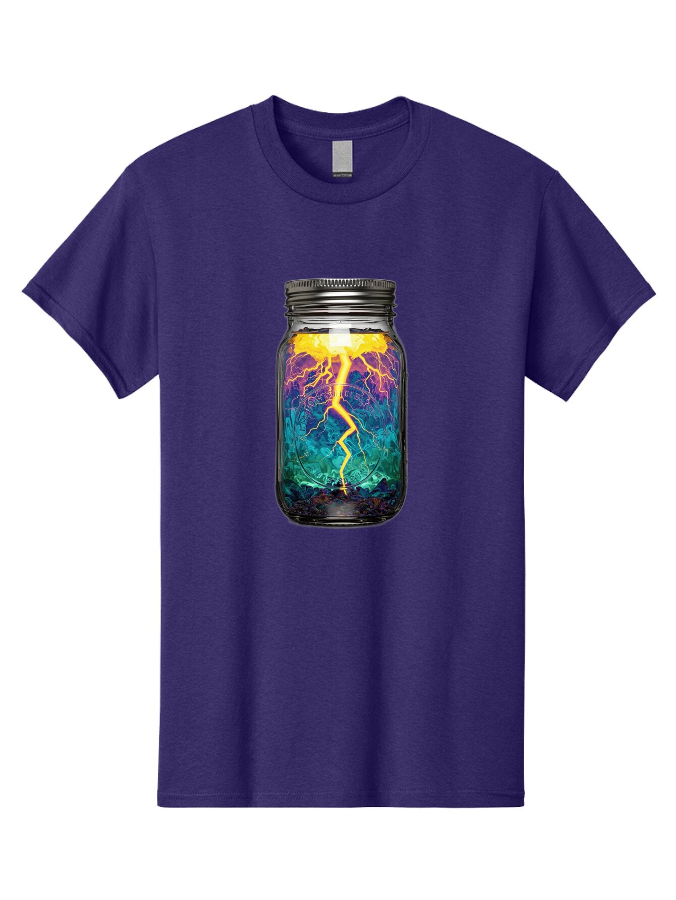 Lightning-In-A-Jar-6 Men'S Graphic Tee, 100% Cotton, Comfortable Casual Summer Wear, Machine Washable, Vintage Camera, Old Camera, Antique Camera, Black Camera, Classic Photography, Photography Equipment, Nostalgic Device, Film Camera, Bam778