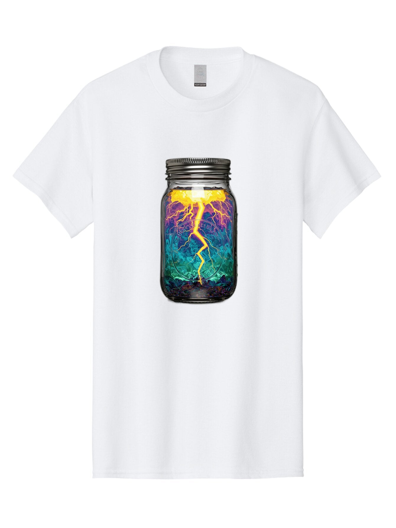 Lightning-In-A-Jar-6 Men'S Graphic Tee, 100% Cotton, Comfortable Casual Summer Wear, Machine Washable, Vintage Camera, Old Camera, Antique Camera, Black Camera, Classic Photography, Photography Equipment, Nostalgic Device, Film Camera, Bam778 8