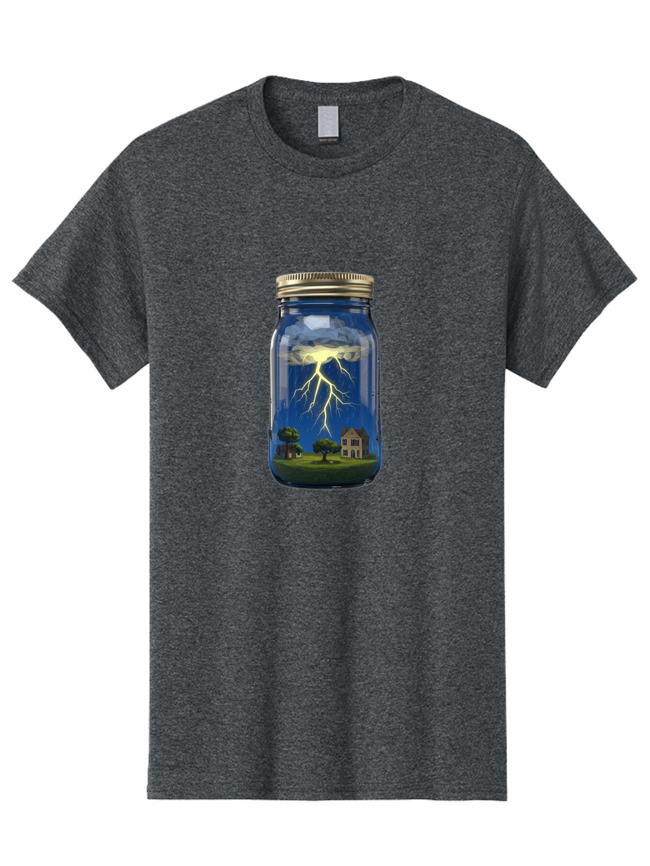 Lightning-In-A-Jar-8 Men'S Graphic Tee, 100% Cotton, Comfortable Casual Summer Wear, Machine Washable, Vintage Camera, Old Camera, Antique Camera, Black Camera, Classic Photography, Photography Equipment, Nostalgic Device, Film Camera, Bam780 14