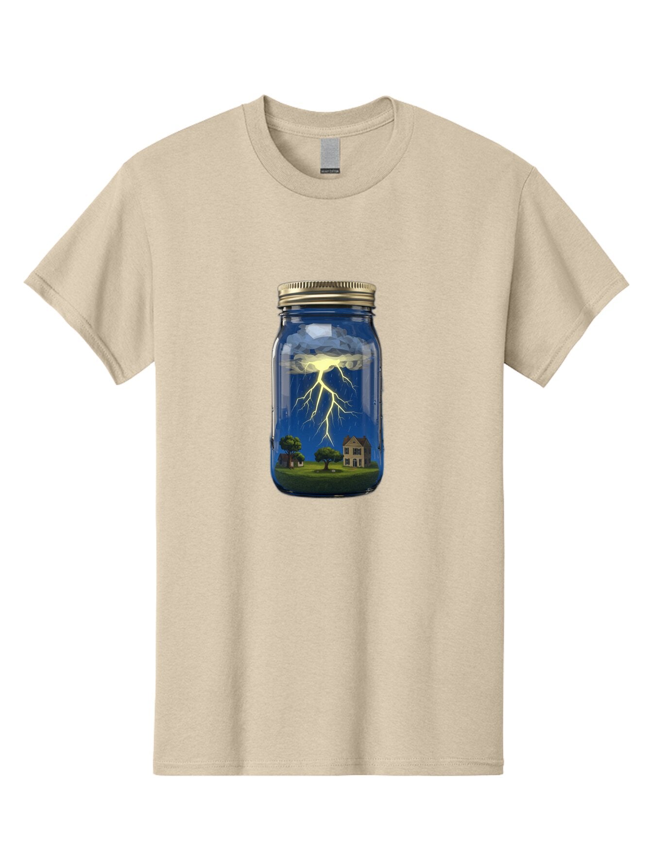 Lightning-In-A-Jar-8 Men'S Graphic Tee, 100% Cotton, Comfortable Casual Summer Wear, Machine Washable, Vintage Camera, Old Camera, Antique Camera, Black Camera, Classic Photography, Photography Equipment, Nostalgic Device, Film Camera, Bam780 15