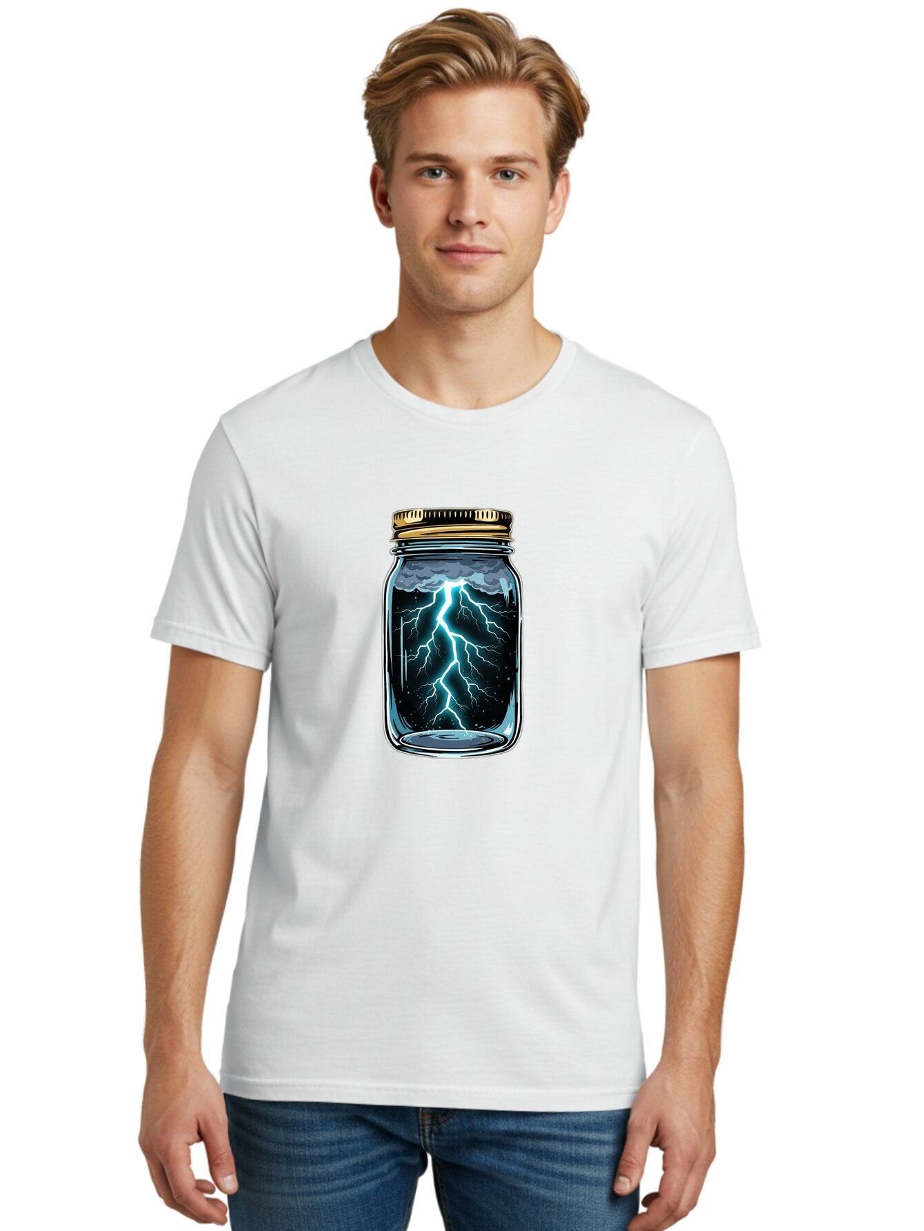 Lightning-In-A-Jar Men'S Graphic Tee, 100% Cotton, Comfortable Casual Summer Wear, Machine Washable, Vintage Camera, Old Camera, Antique Camera, Black Camera, Classic Photography, Photography Equipment, Nostalgic Device, Film Camera, Bam781 20