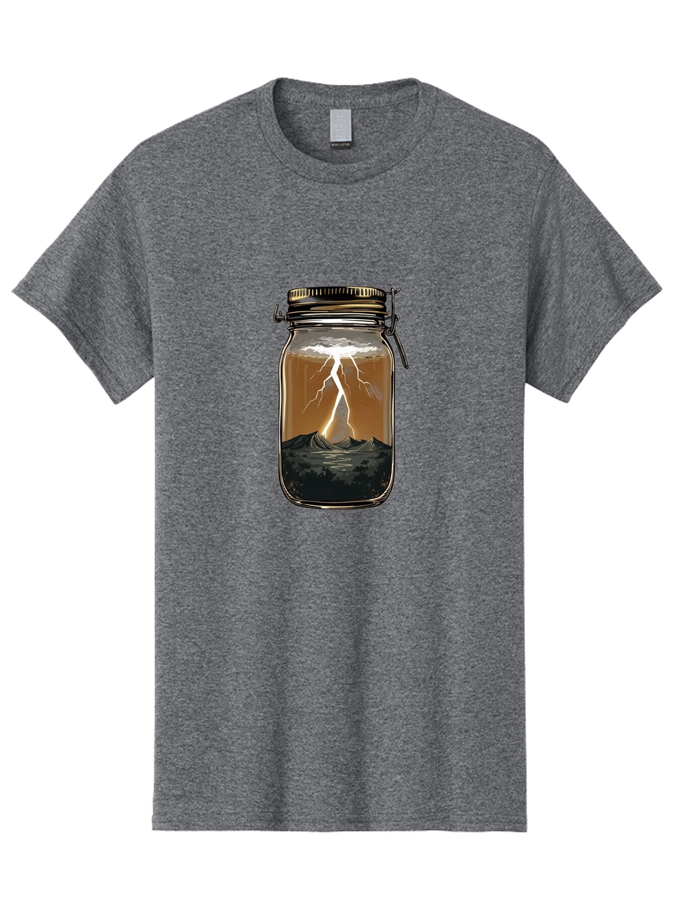 Lightning-In-Jar Men'S Graphic Tee, 100% Cotton, Comfortable Casual Summer Wear, Machine Washable, Vintage Camera, Old Camera, Antique Camera, Black Camera, Classic Photography, Photography Equipment, Nostalgic Device, Film Camera, Camera Art Bam782 3