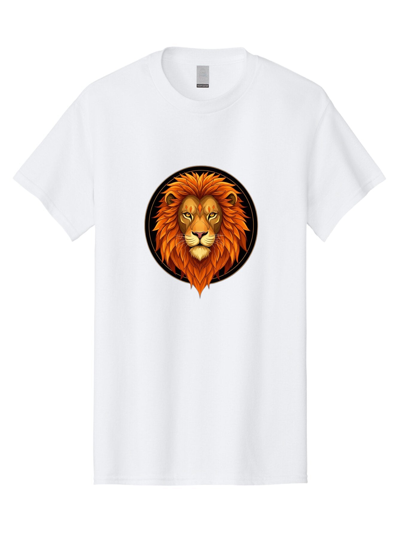 Lion-Head-Logo Men'S Graphic Tee, 100% Cotton, Comfortable Casual Summer Wear, Machine Washable, Vintage Camera, Old Camera, Antique Camera, Black Camera, Classic Photography, Photography Equipment, Nostalgic Device, Film Camera, Camera Art Bam786 9