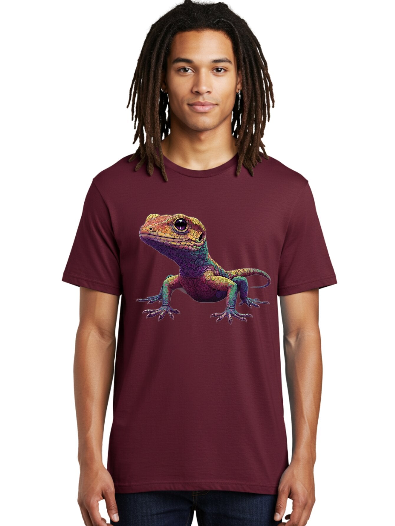 Lizard-1 Men'S Graphic Tee, 100% Cotton, Comfortable Casual Summer Wear, Machine Washable, Vintage Camera, Old Camera, Antique Camera, Black Camera, Classic Photography, Photography Equipment, Nostalgic Device, Film Camera, Camera Art Bam792 28