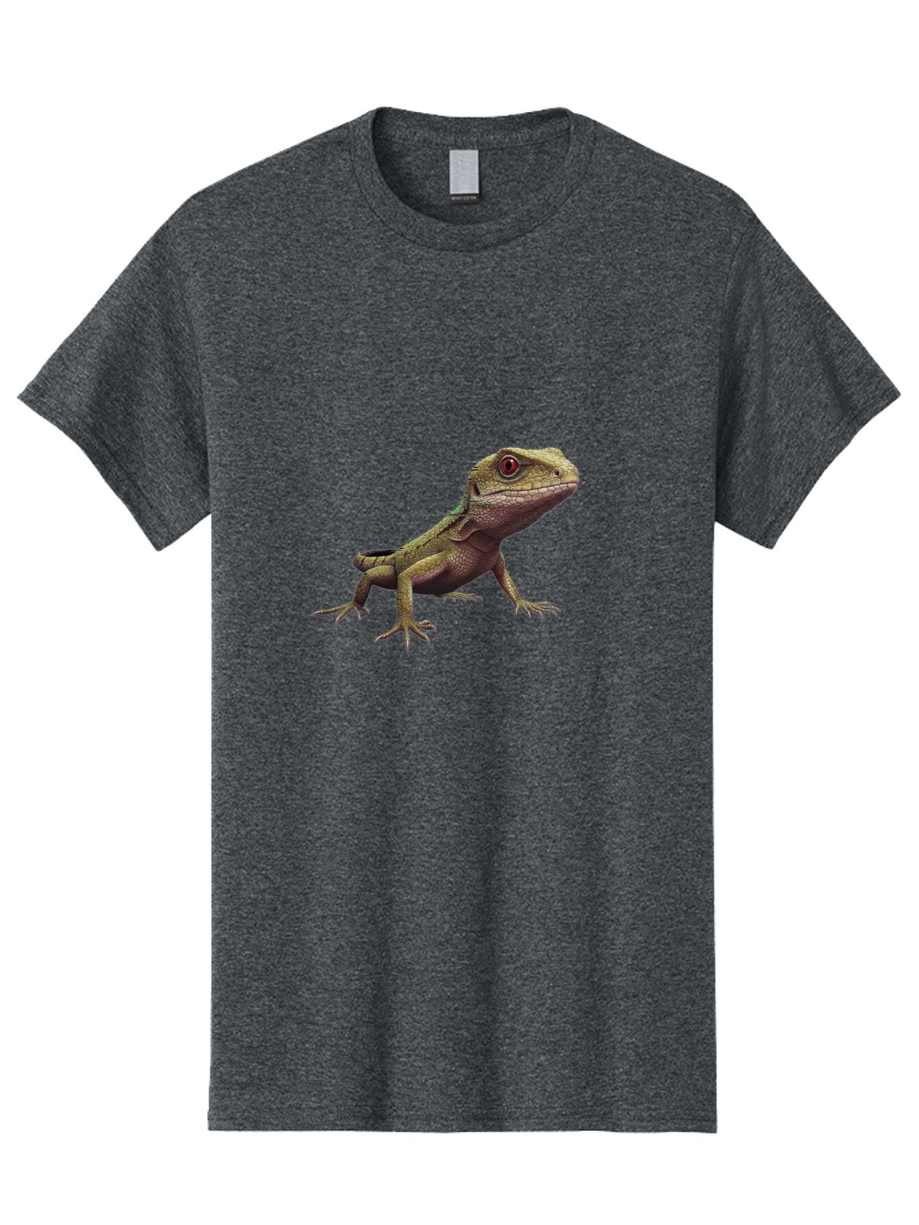 Lizard Men'S Graphic Tee, 100% Cotton, Comfortable Casual Summer Wear, Machine Washable, Vintage Camera, Old Camera, Antique Camera, Black Camera, Classic Photography, Photography Equipment, Nostalgic Device, Film Camera, Camera Art Bam795