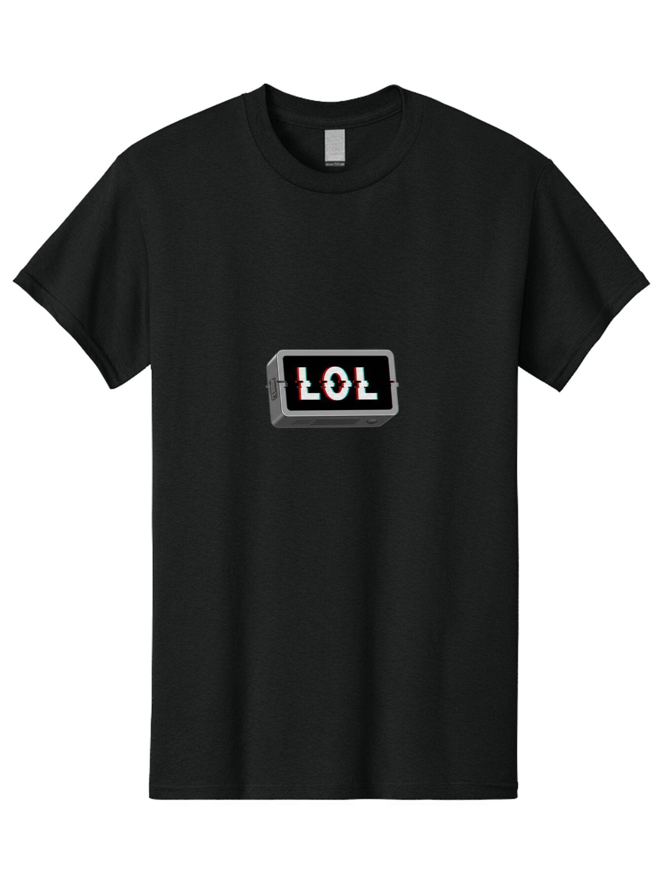 Lol-1 Men'S Graphic Tee, 100% Cotton, Comfortable Casual Summer Wear, Machine Washable, Vintage Camera, Old Camera, Antique Camera, Black Camera, Classic Photography, Photography Equipment, Nostalgic Device, Film Camera, Camera Art Bam799 3