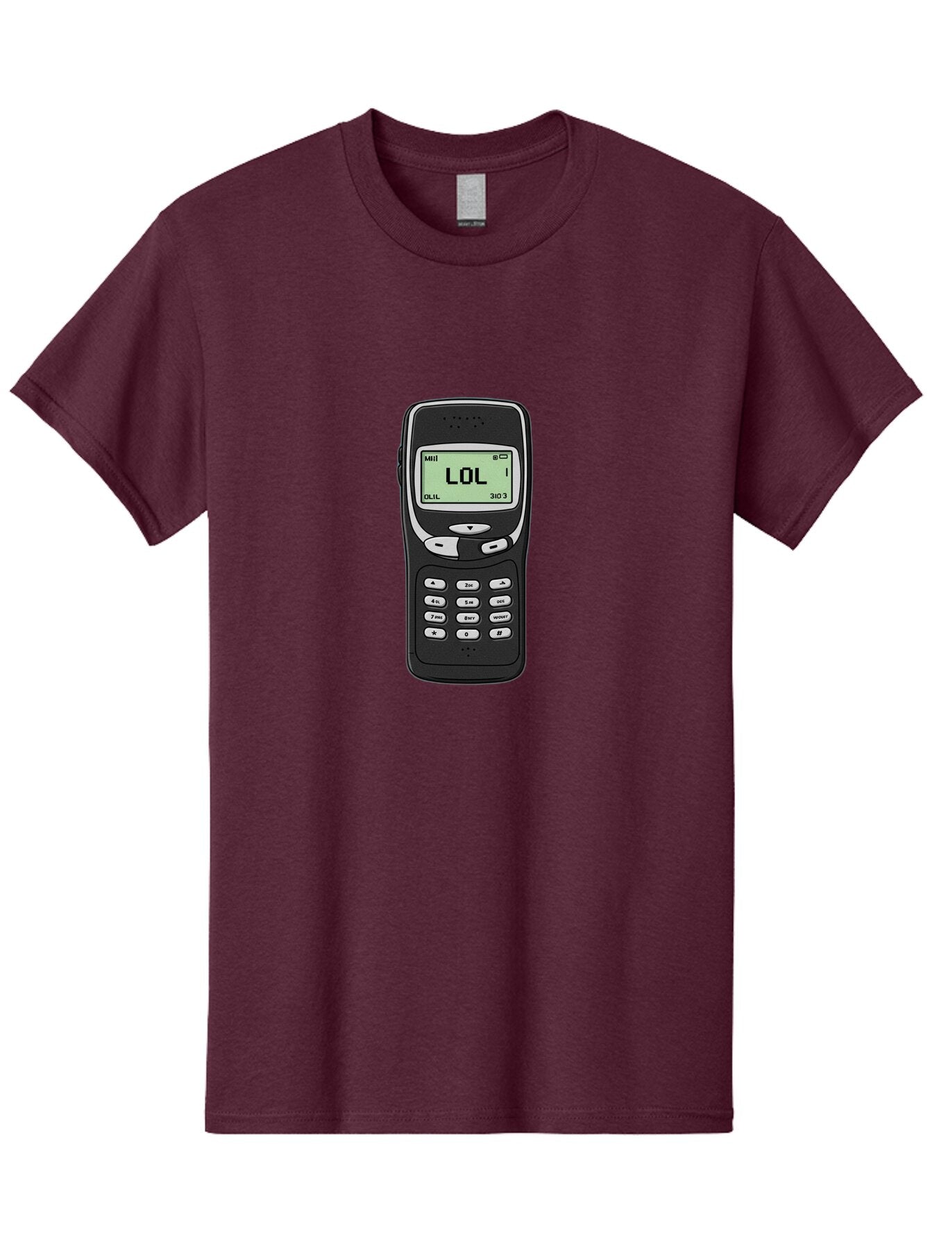 Lol-Phone-1 Men'S Graphic Tee, 100% Cotton, Comfortable Casual Summer Wear, Machine Washable, Vintage Camera, Old Camera, Antique Camera, Black Camera, Classic Photography, Photography Equipment, Nostalgic Device, Film Camera, Camera Art Bam805 3