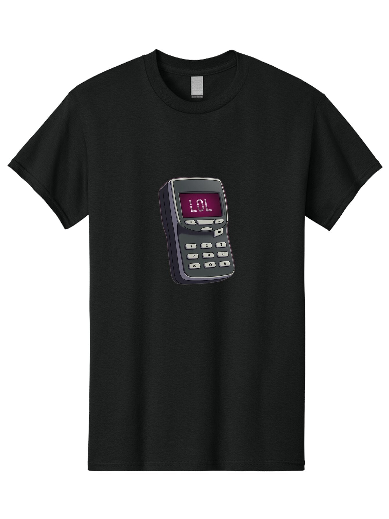 Lol-Phone-2 Men'S Graphic Tee, 100% Cotton, Comfortable Casual Summer Wear, Machine Washable, Vintage Camera, Old Camera, Antique Camera, Black Camera, Classic Photography, Photography Equipment, Nostalgic Device, Film Camera, Camera Art Bam806 5
