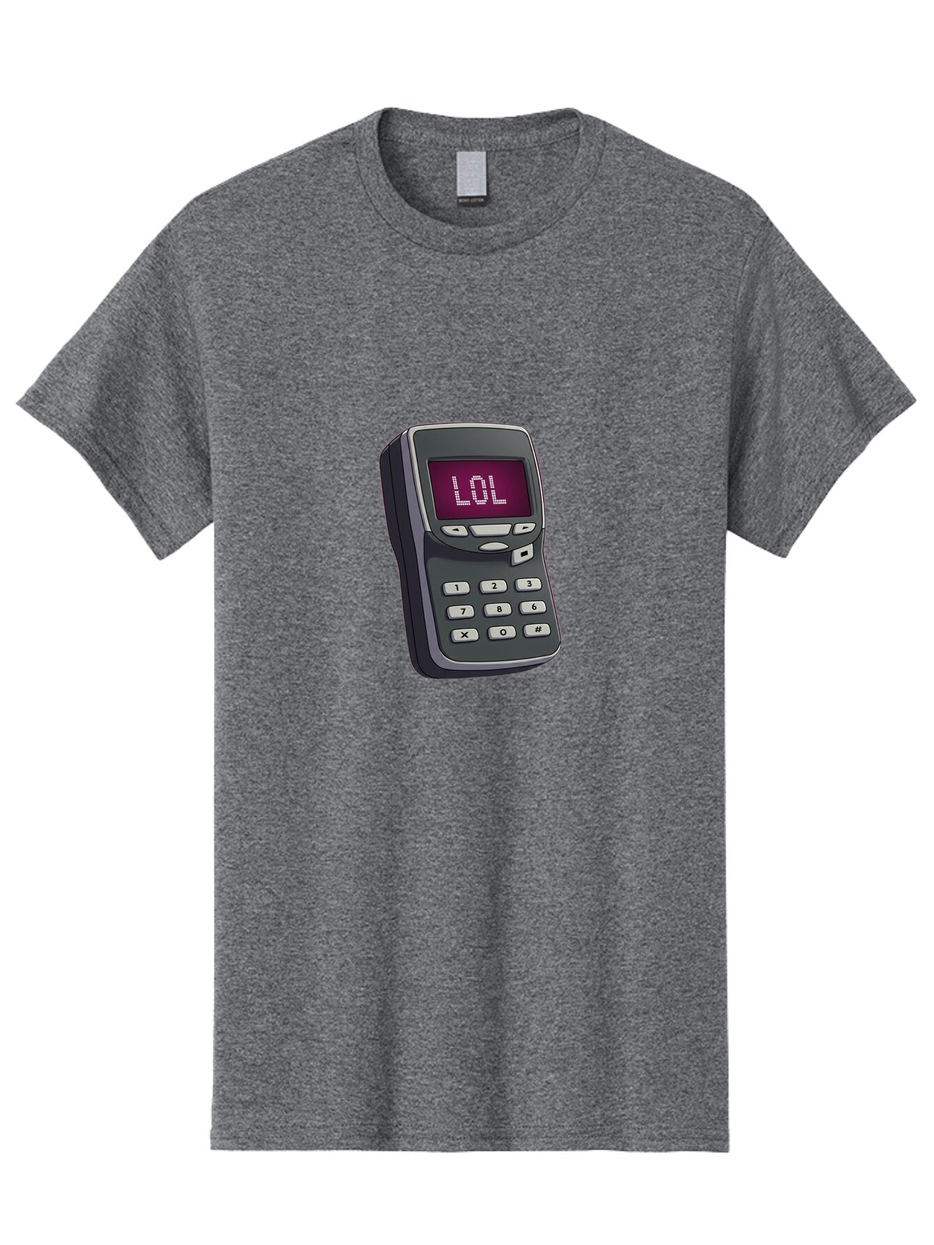 Lol-Phone-2 Men'S Graphic Tee, 100% Cotton, Comfortable Casual Summer Wear, Machine Washable, Vintage Camera, Old Camera, Antique Camera, Black Camera, Classic Photography, Photography Equipment, Nostalgic Device, Film Camera, Camera Art Bam806 4