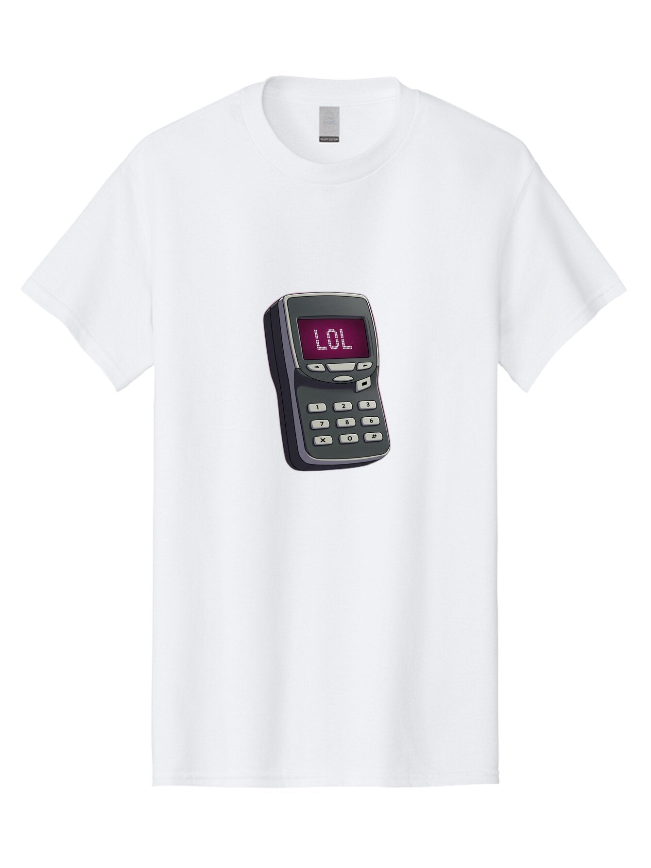 Lol-Phone-2 Men'S Graphic Tee, 100% Cotton, Comfortable Casual Summer Wear, Machine Washable, Vintage Camera, Old Camera, Antique Camera, Black Camera, Classic Photography, Photography Equipment, Nostalgic Device, Film Camera, Camera Art Bam806 8