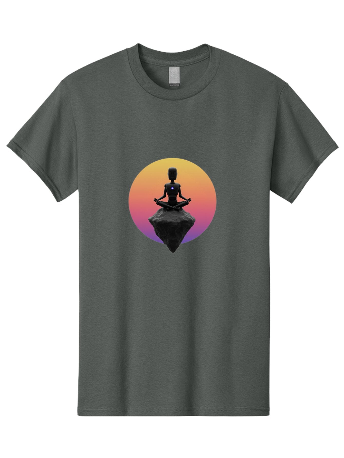 Lotus-Position-Statue Men'S Graphic Tee, 100% Cotton, Comfortable Casual Summer Wear, Machine Washable, Vintage Camera, Old Camera, Antique Camera, Black Camera, Classic Photography, Photography Equipment, Nostalgic Device, Film Camera, Bam811 14