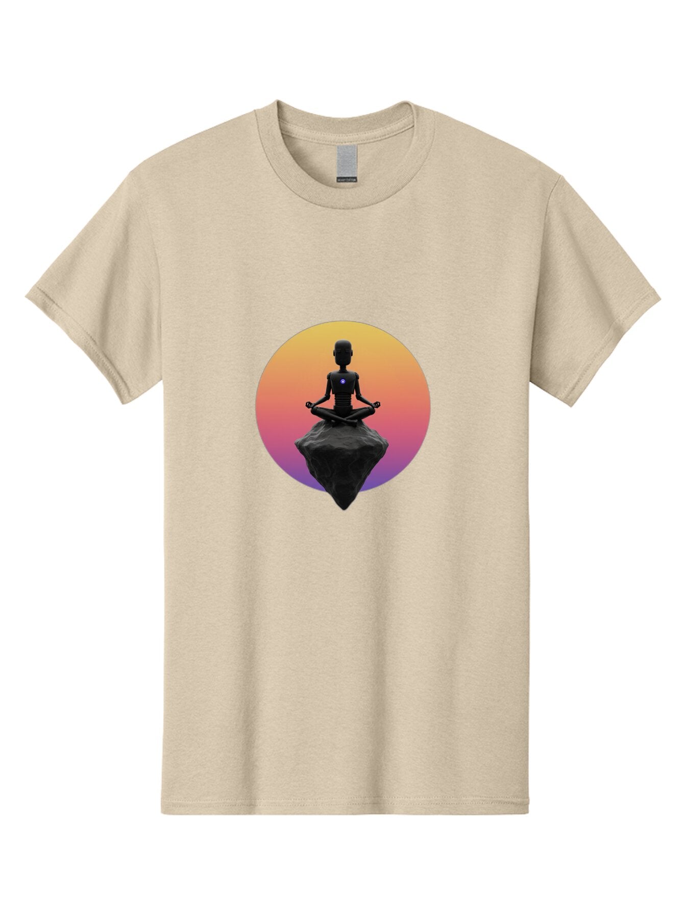 Lotus-Position-Statue Men'S Graphic Tee, 100% Cotton, Comfortable Casual Summer Wear, Machine Washable, Vintage Camera, Old Camera, Antique Camera, Black Camera, Classic Photography, Photography Equipment, Nostalgic Device, Film Camera, Bam811