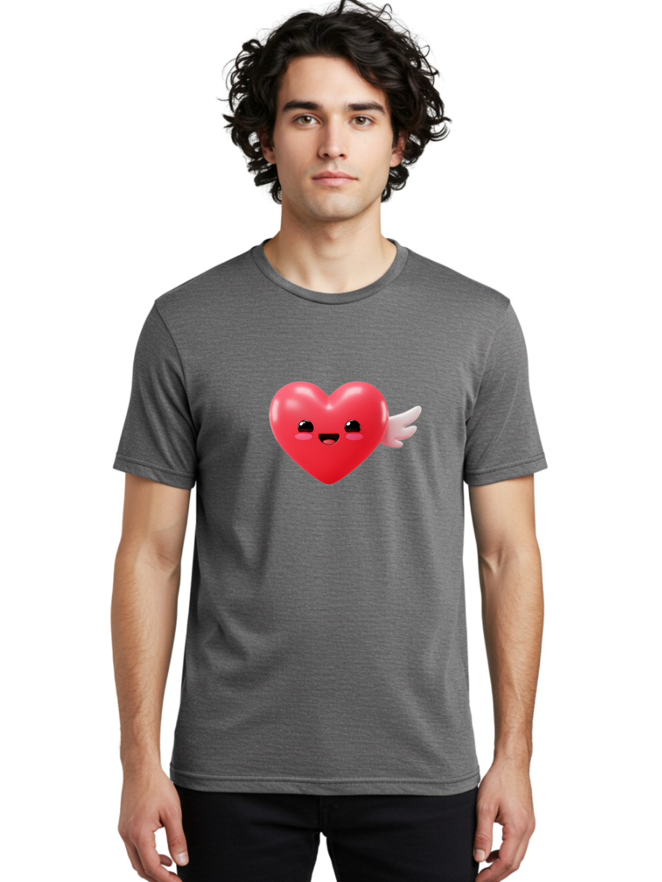 Love-Heart-Emoji Men'S Graphic Tee, 100% Cotton, Comfortable Casual Summer Wear, Machine Washable, Vintage Camera, Old Camera, Antique Camera, Black Camera, Classic Photography, Photography Equipment, Nostalgic Device, Film Camera, Camera Art Bam812 29