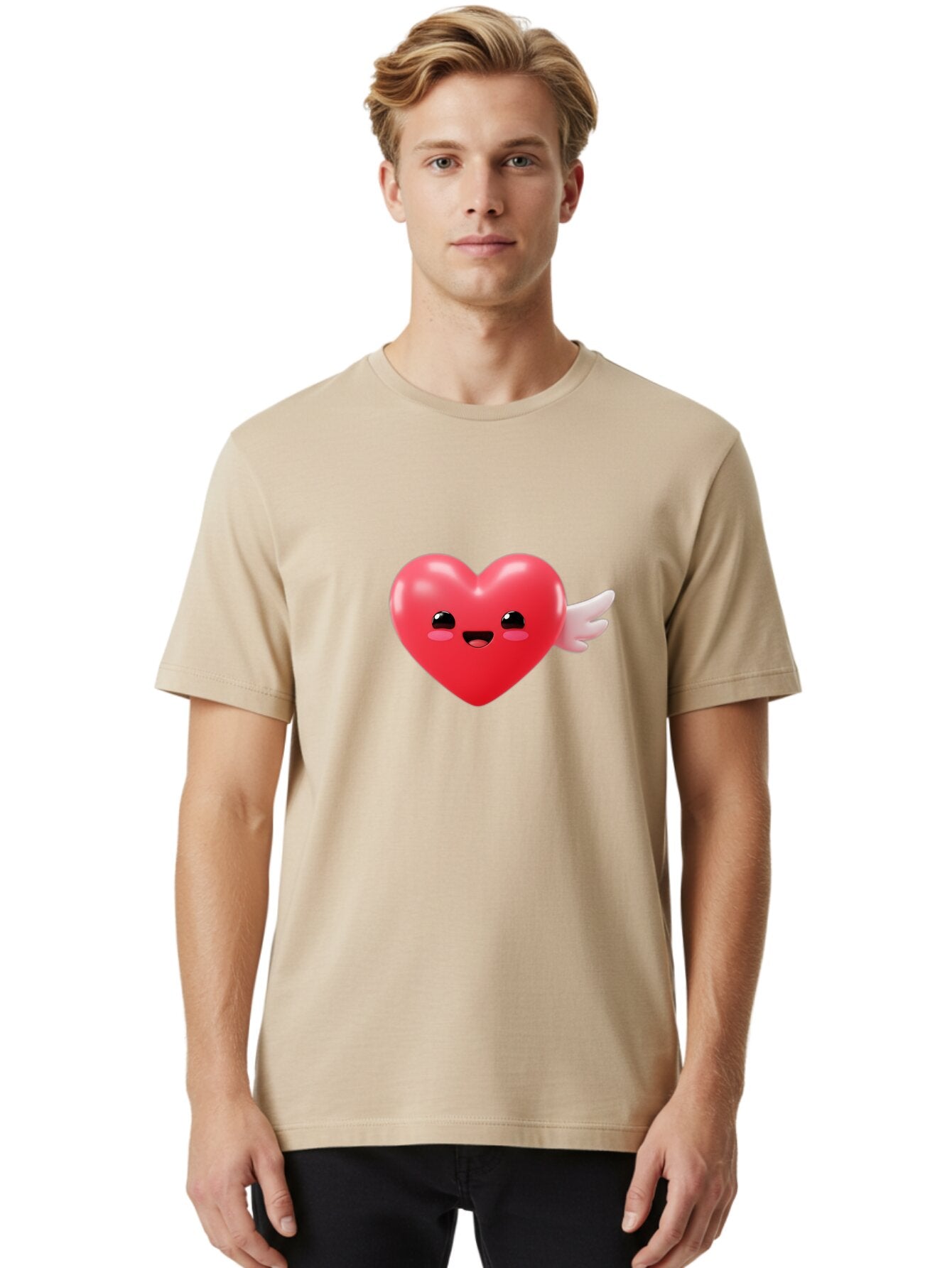 Love-Heart-Emoji Men'S Graphic Tee, 100% Cotton, Comfortable Casual Summer Wear, Machine Washable, Vintage Camera, Old Camera, Antique Camera, Black Camera, Classic Photography, Photography Equipment, Nostalgic Device, Film Camera, Camera Art Bam812 26