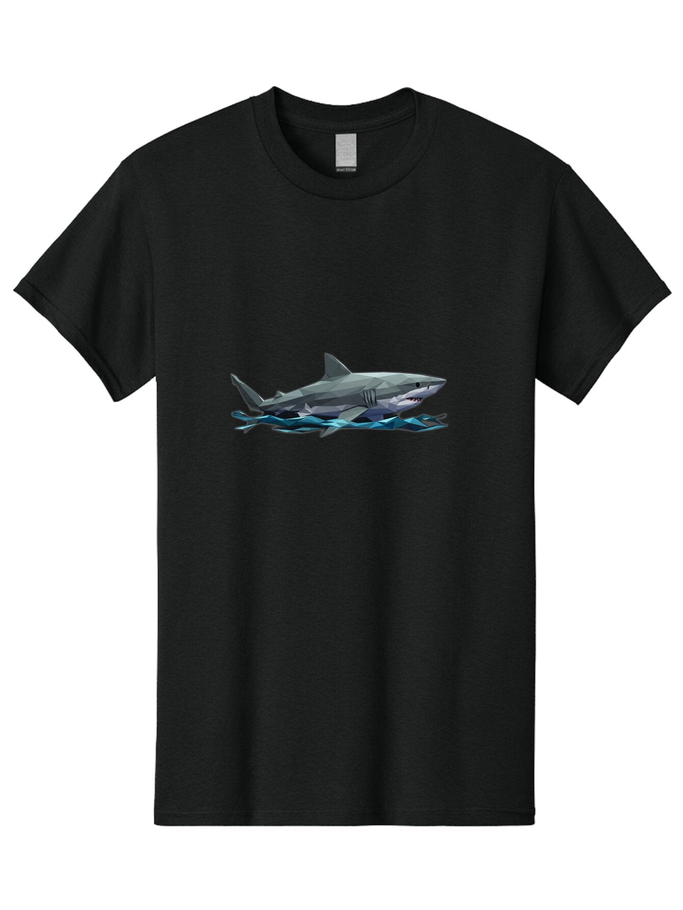 Low-Poly-Shark Men'S Graphic Tee, 100% Cotton, Comfortable Casual Summer Wear, Machine Washable, Vintage Camera, Old Camera, Antique Camera, Black Camera, Classic Photography, Photography Equipment, Nostalgic Device, Film Camera, Camera Art Bam816 7