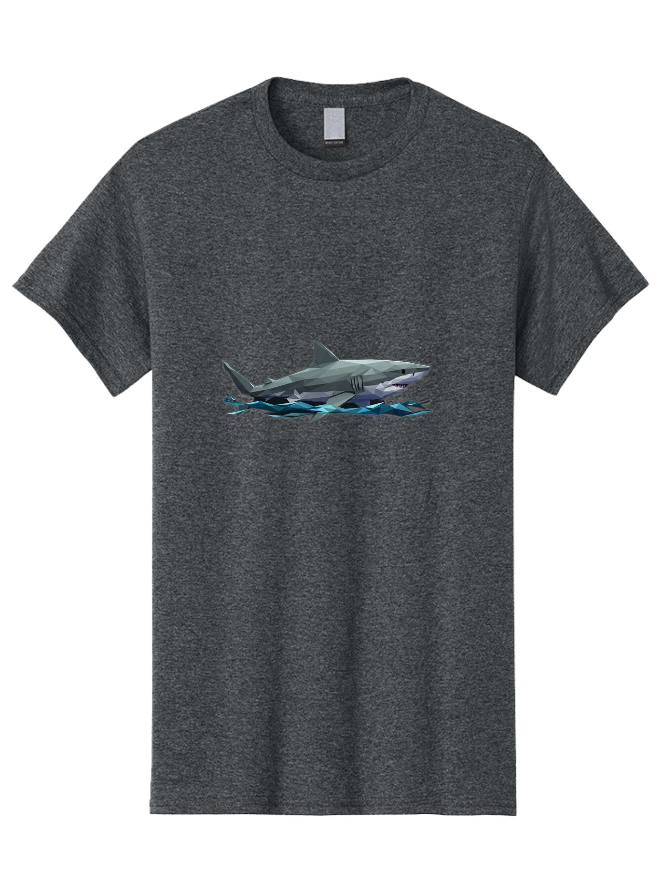 Low-Poly-Shark Men'S Graphic Tee, 100% Cotton, Comfortable Casual Summer Wear, Machine Washable, Vintage Camera, Old Camera, Antique Camera, Black Camera, Classic Photography, Photography Equipment, Nostalgic Device, Film Camera, Camera Art Bam816 6
