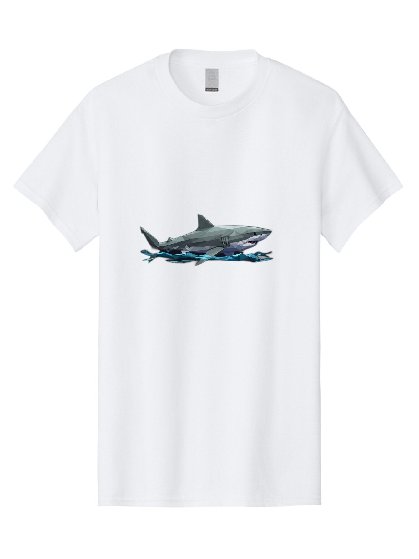 Low-Poly-Shark Men'S Graphic Tee, 100% Cotton, Comfortable Casual Summer Wear, Machine Washable, Vintage Camera, Old Camera, Antique Camera, Black Camera, Classic Photography, Photography Equipment, Nostalgic Device, Film Camera, Camera Art Bam816