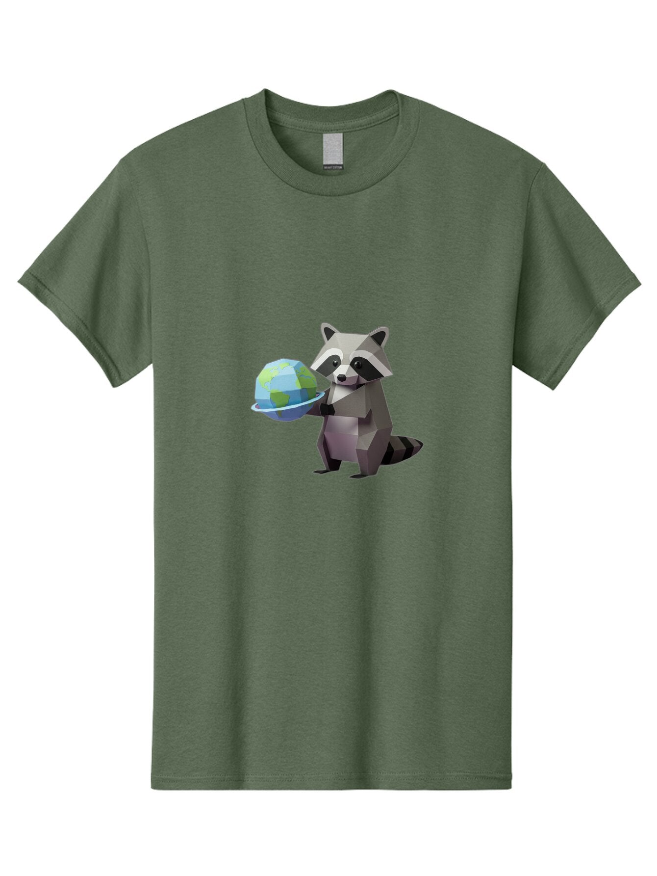 Lowpoly-Raccoon-With-Globe Men'S Graphic Tee, 100% Cotton, Comfortable Casual Summer Wear, Machine Washable, Vintage Camera, Old Camera, Antique Camera, Black Camera, Classic Photography, Photography Equipment, Nostalgic Device, Film Camera, Bam817 15