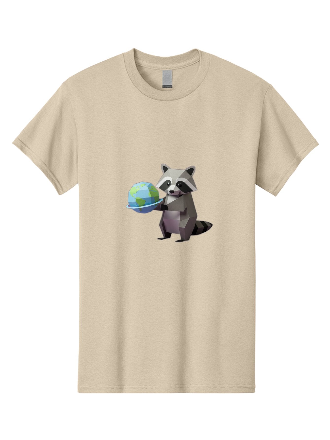 Lowpoly-Raccoon-With-Globe Men'S Graphic Tee, 100% Cotton, Comfortable Casual Summer Wear, Machine Washable, Vintage Camera, Old Camera, Antique Camera, Black Camera, Classic Photography, Photography Equipment, Nostalgic Device, Film Camera, Bam817 7