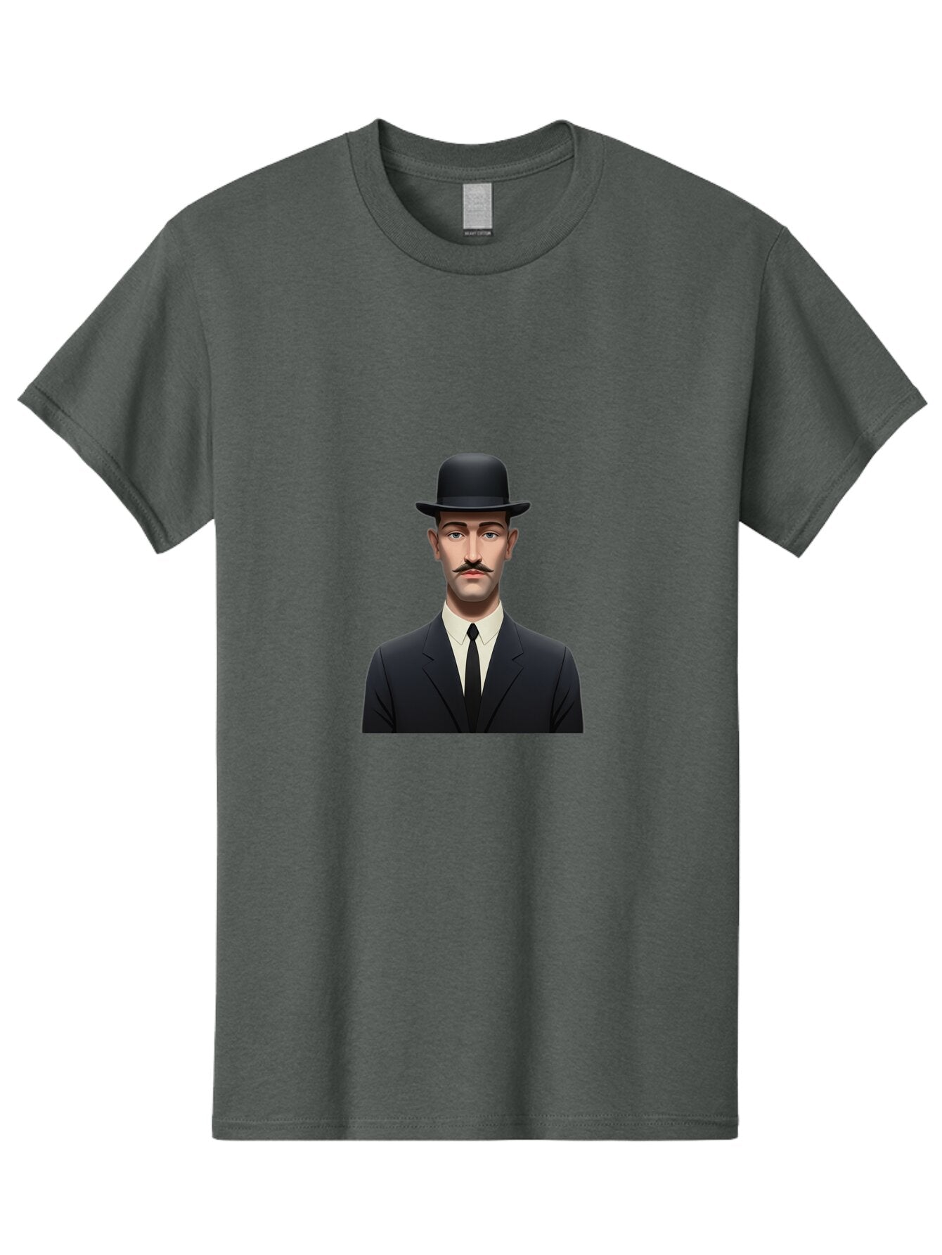 Man-In-Suit-And-Bowler-Hat Men'S Graphic Tee, 100% Cotton, Comfortable Casual Summer Wear, Machine Washable, Vintage Camera, Old Camera, Antique Camera, Black Camera, Classic Photography, Photography Equipment, Nostalgic Device, Film Camera, Bam826 11