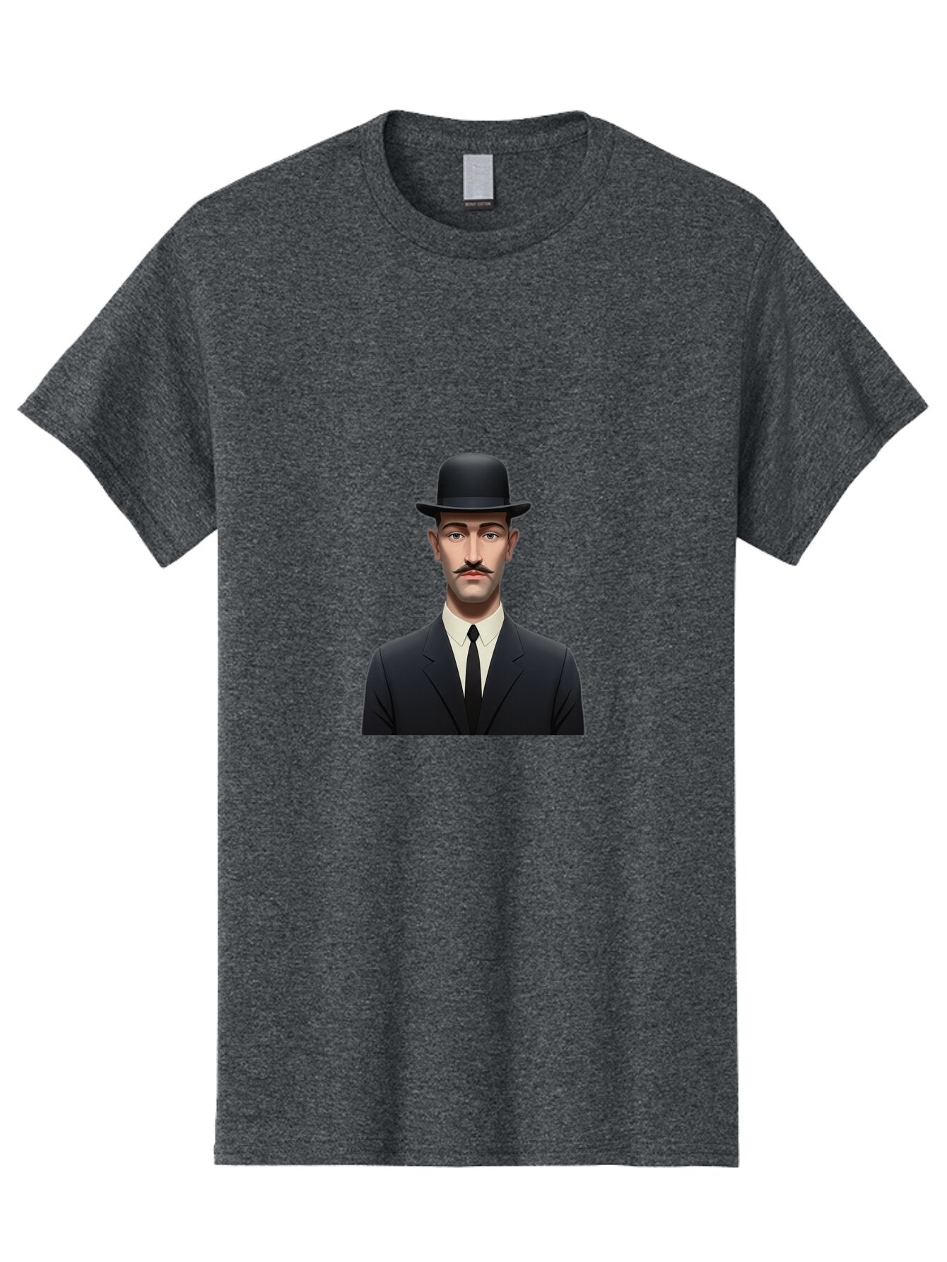 Man-In-Suit-And-Bowler-Hat Men'S Graphic Tee, 100% Cotton, Comfortable Casual Summer Wear, Machine Washable, Vintage Camera, Old Camera, Antique Camera, Black Camera, Classic Photography, Photography Equipment, Nostalgic Device, Film Camera, Bam826