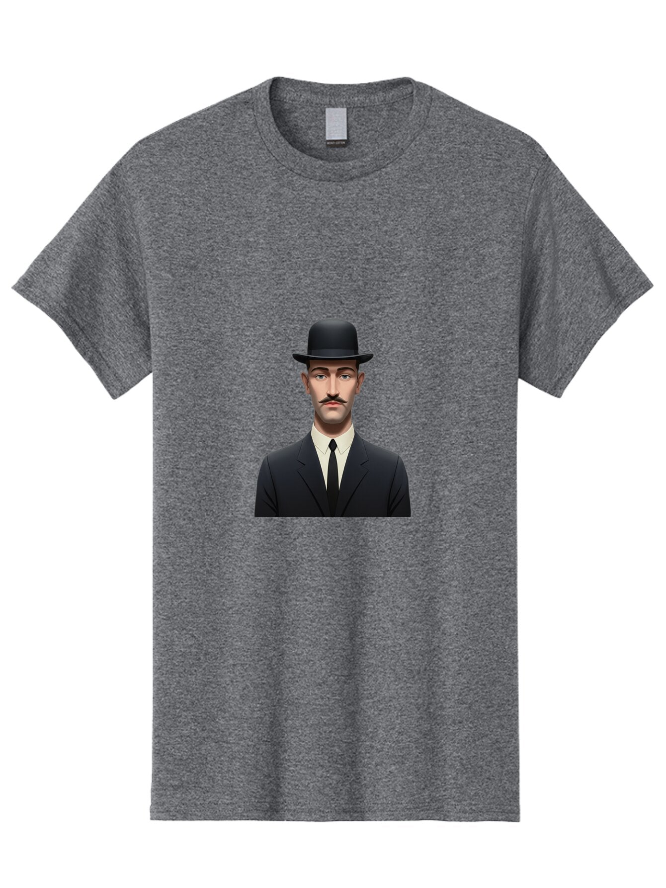 Man-In-Suit-And-Bowler-Hat Men'S Graphic Tee, 100% Cotton, Comfortable Casual Summer Wear, Machine Washable, Vintage Camera, Old Camera, Antique Camera, Black Camera, Classic Photography, Photography Equipment, Nostalgic Device, Film Camera, Bam826 15