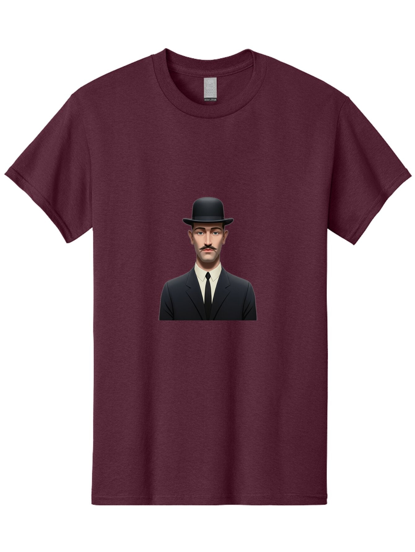 Man-In-Suit-And-Bowler-Hat Men'S Graphic Tee, 100% Cotton, Comfortable Casual Summer Wear, Machine Washable, Vintage Camera, Old Camera, Antique Camera, Black Camera, Classic Photography, Photography Equipment, Nostalgic Device, Film Camera, Bam826 10