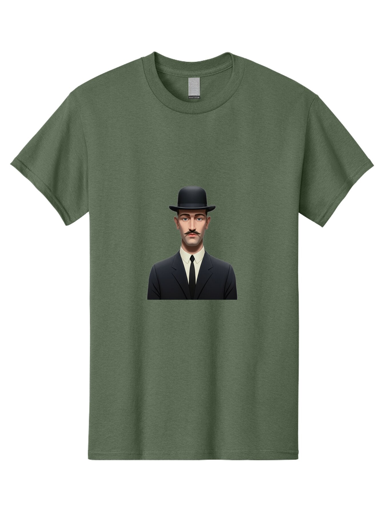 Man-In-Suit-And-Bowler-Hat Men'S Graphic Tee, 100% Cotton, Comfortable Casual Summer Wear, Machine Washable, Vintage Camera, Old Camera, Antique Camera, Black Camera, Classic Photography, Photography Equipment, Nostalgic Device, Film Camera, Bam826 9