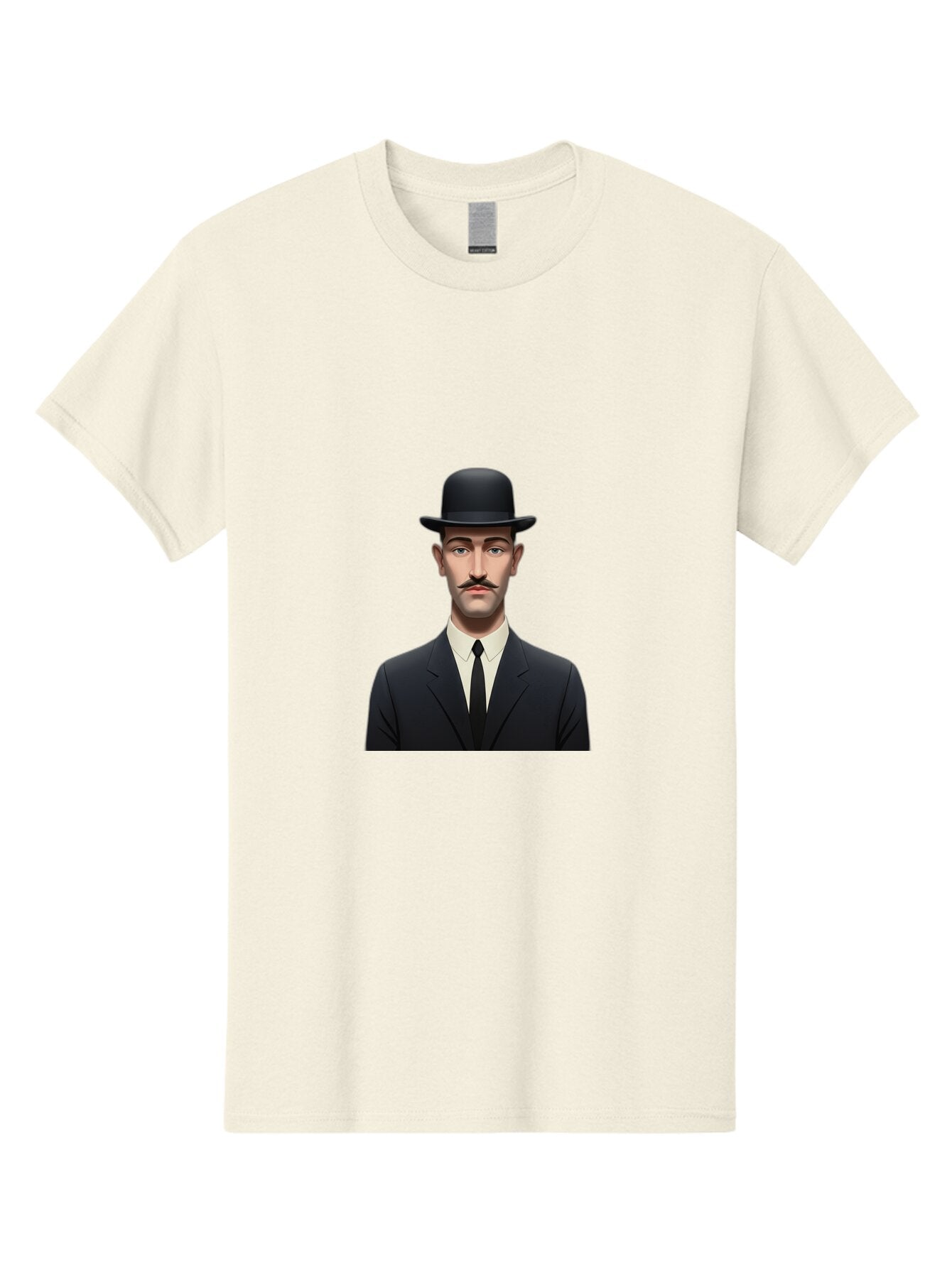Man-In-Suit-And-Bowler-Hat Men'S Graphic Tee, 100% Cotton, Comfortable Casual Summer Wear, Machine Washable, Vintage Camera, Old Camera, Antique Camera, Black Camera, Classic Photography, Photography Equipment, Nostalgic Device, Film Camera, Bam826 7