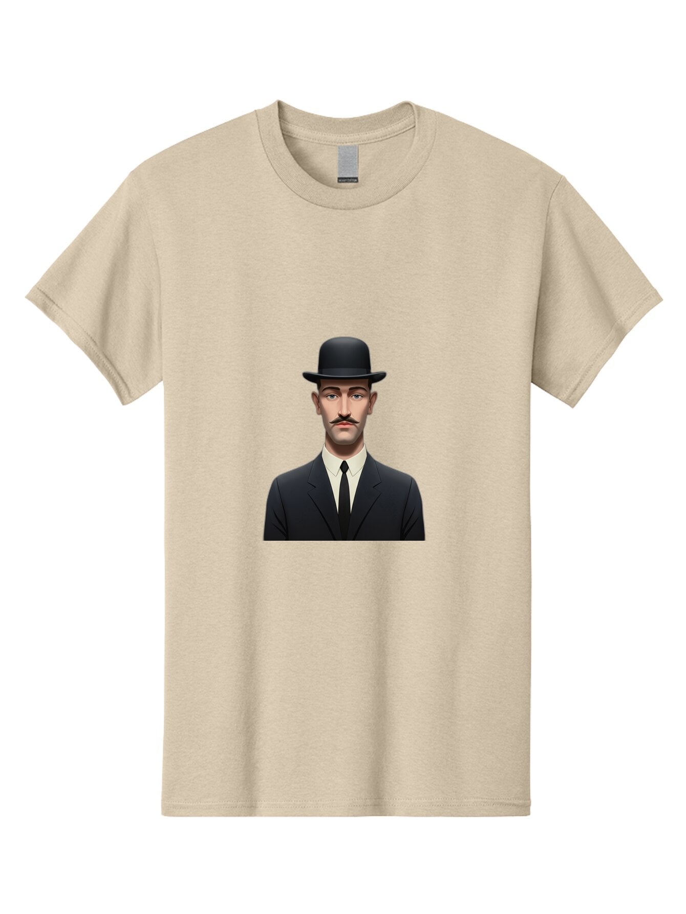 Man-In-Suit-And-Bowler-Hat Men'S Graphic Tee, 100% Cotton, Comfortable Casual Summer Wear, Machine Washable, Vintage Camera, Old Camera, Antique Camera, Black Camera, Classic Photography, Photography Equipment, Nostalgic Device, Film Camera, Bam826 6