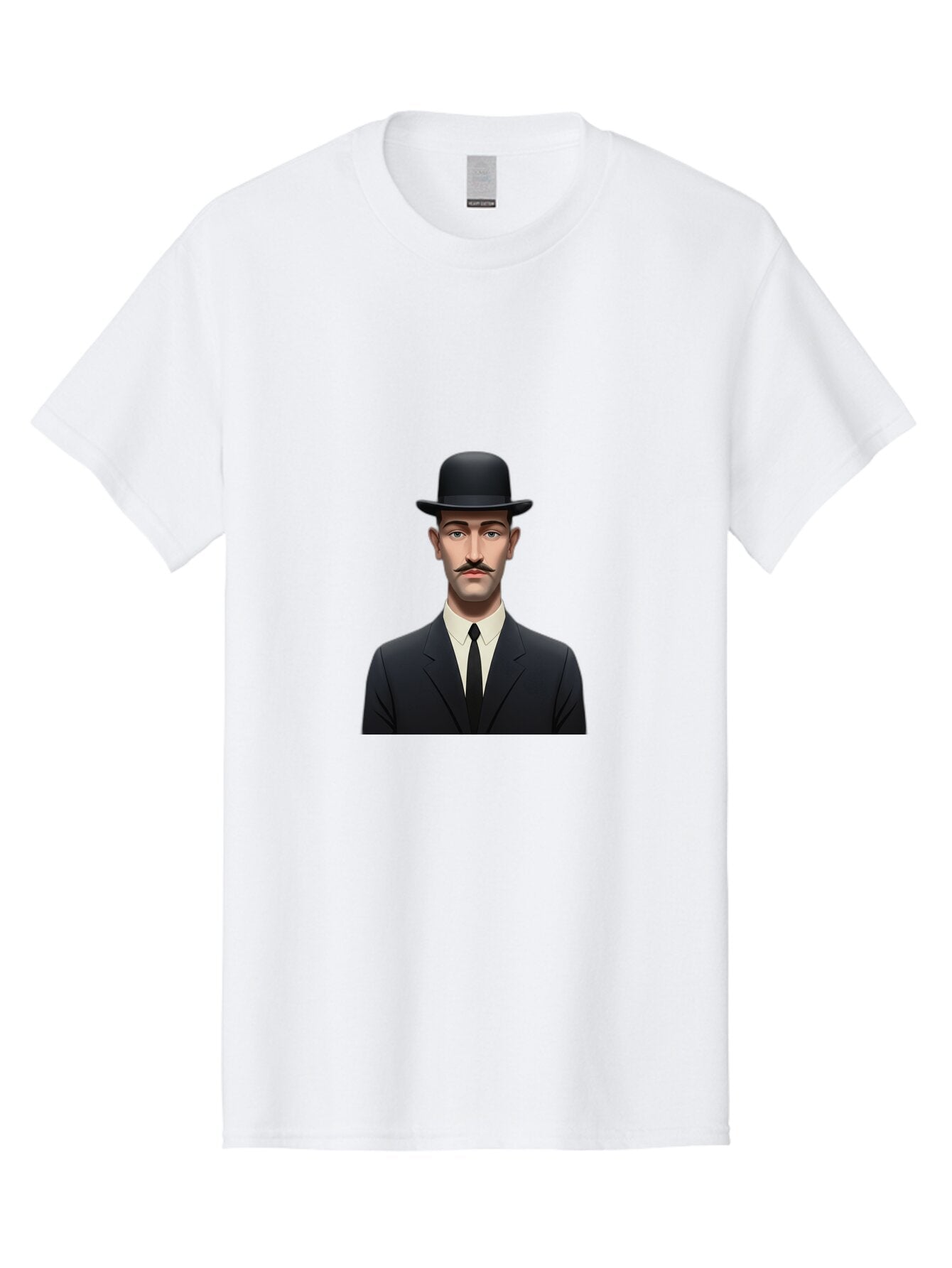 Man-In-Suit-And-Bowler-Hat Men'S Graphic Tee, 100% Cotton, Comfortable Casual Summer Wear, Machine Washable, Vintage Camera, Old Camera, Antique Camera, Black Camera, Classic Photography, Photography Equipment, Nostalgic Device, Film Camera, Bam826 12